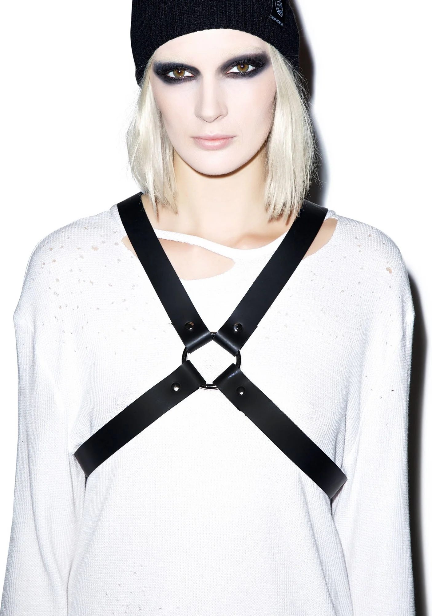 Crossed Out Harness - Black - Image 5