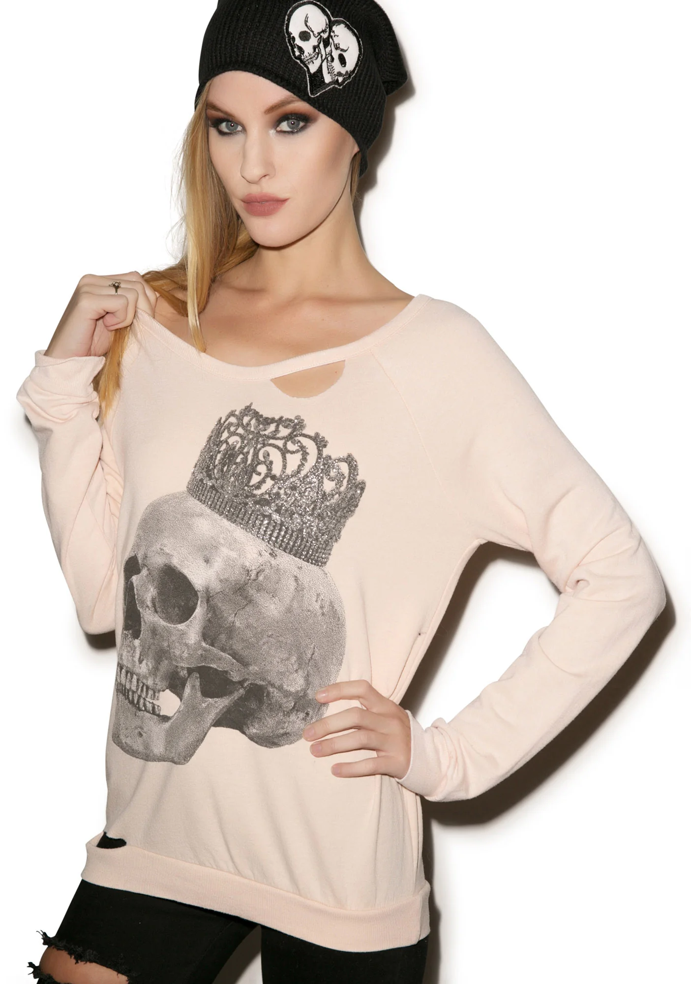 Crowned Skull Sweater - Image 4