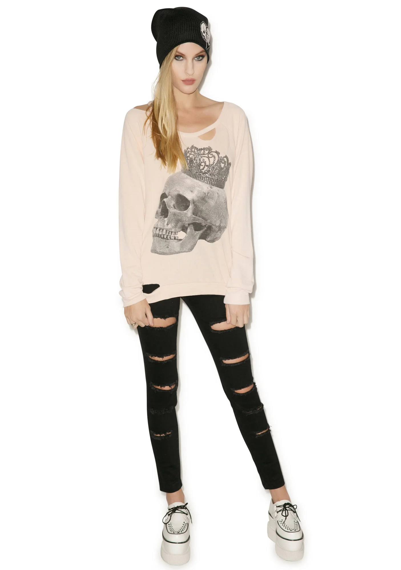 Crowned Skull Sweater - Image 5