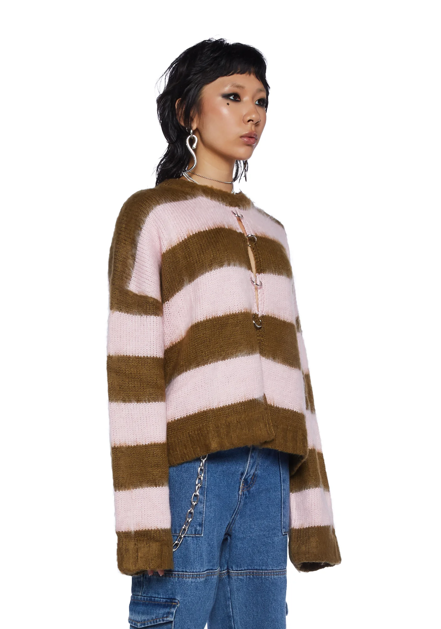 Crushed Knit Sweater - Image 3