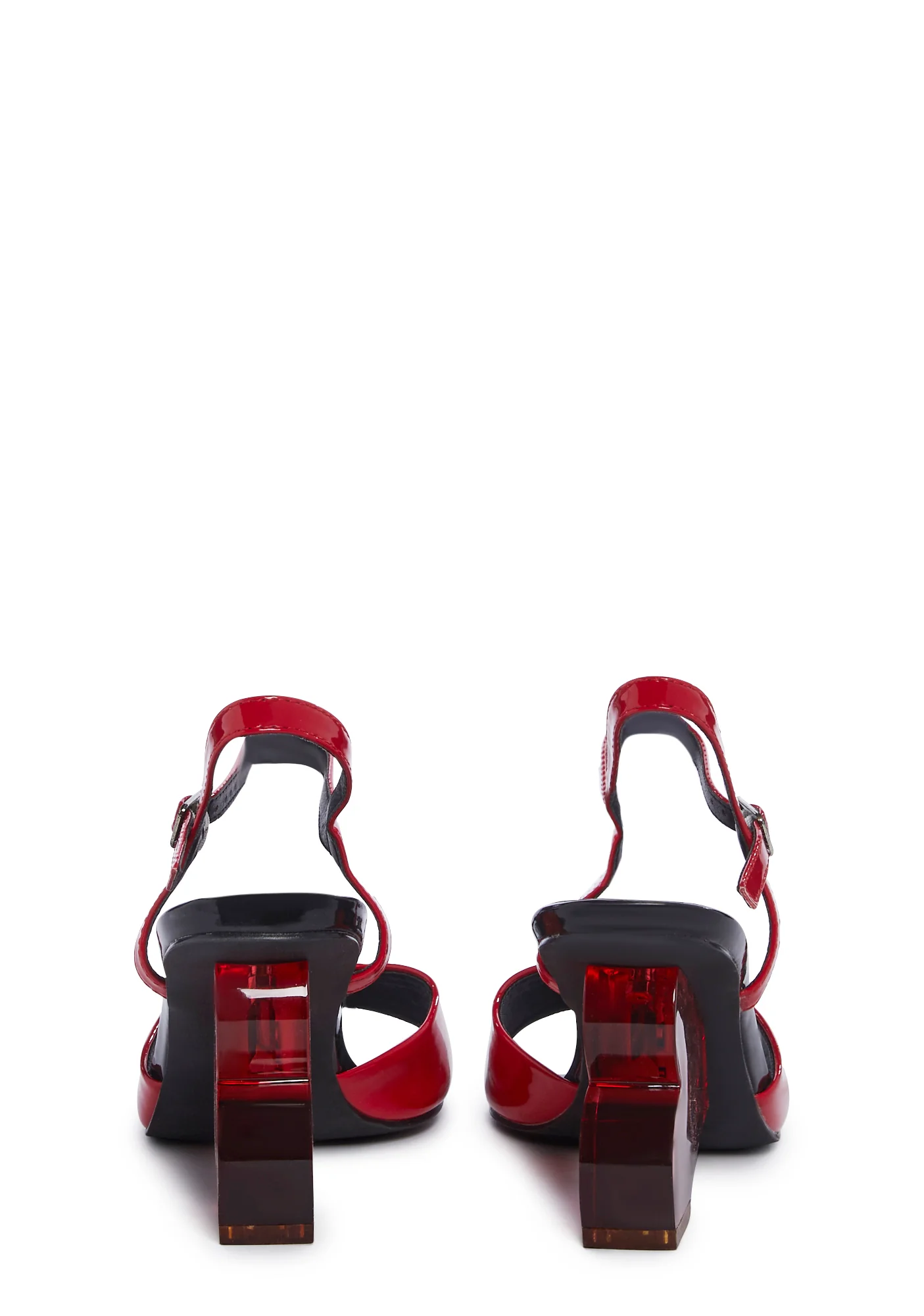 Crushed Romance Heart Heels - Image 4