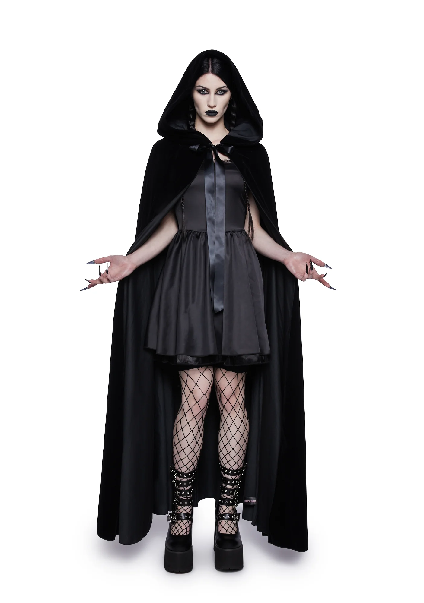 Crypt Crusader Velvet Cape - Image 2