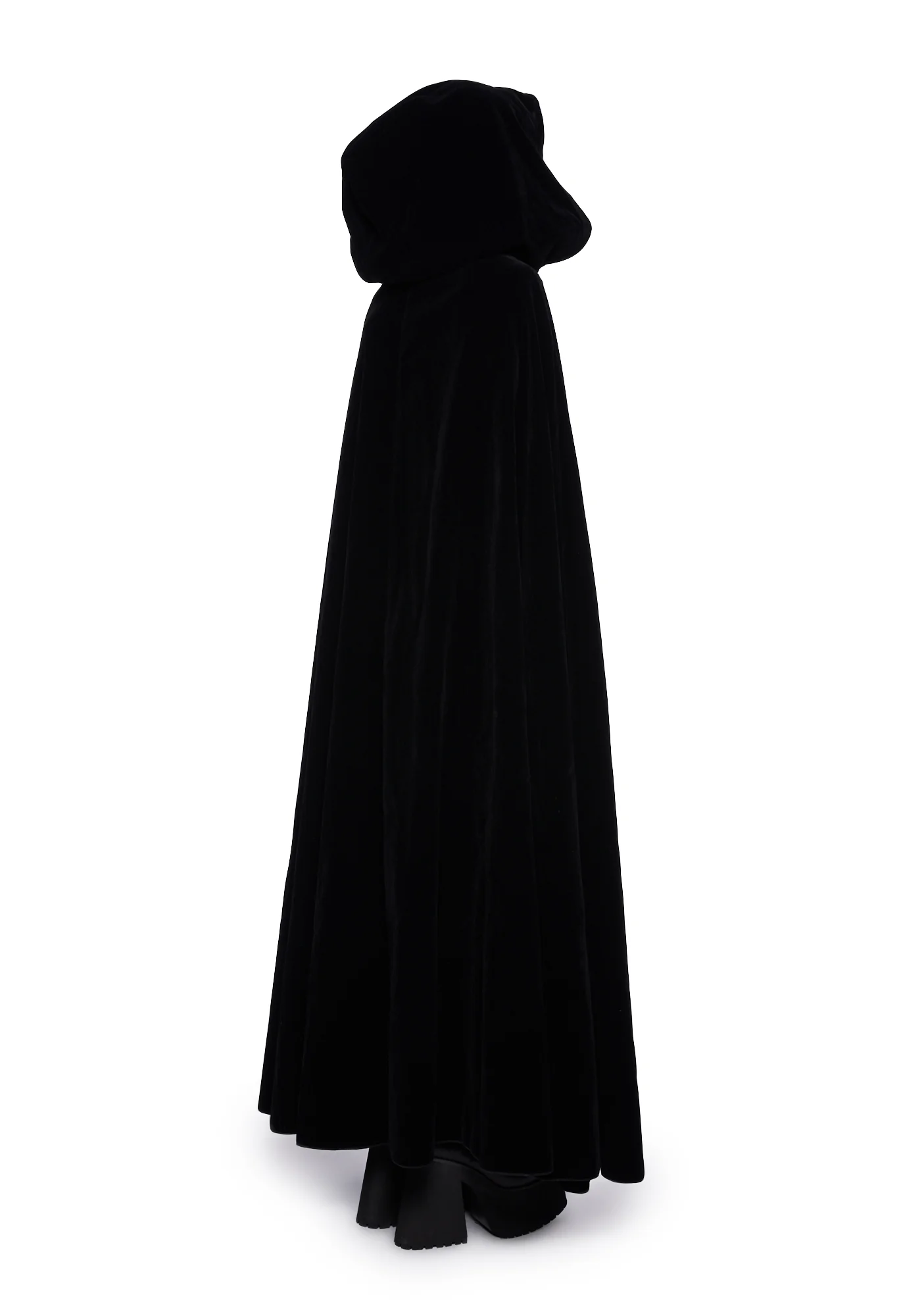 Crypt Crusader Velvet Cape - Image 4