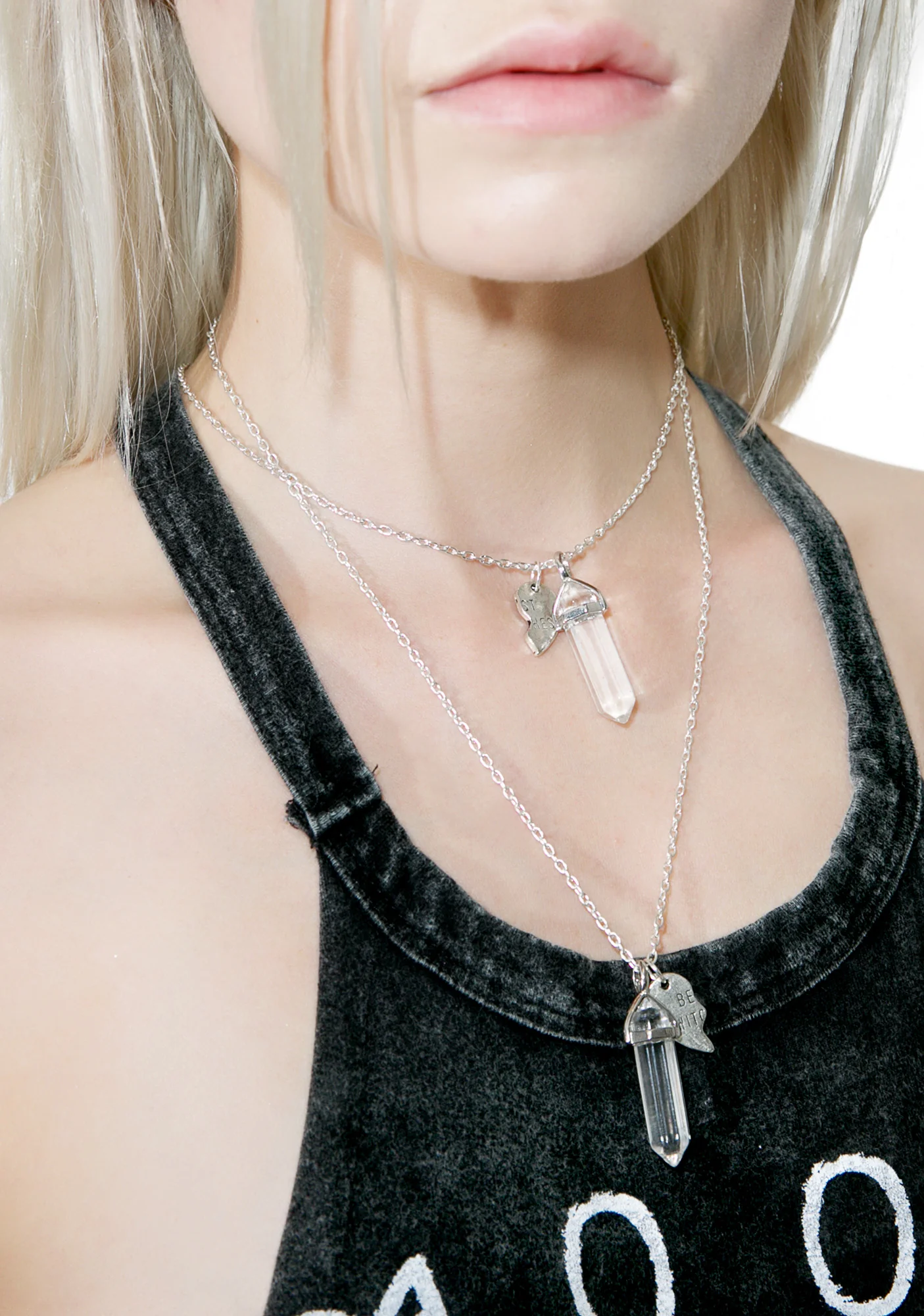 Crystal Connection Necklace Set - Image 2