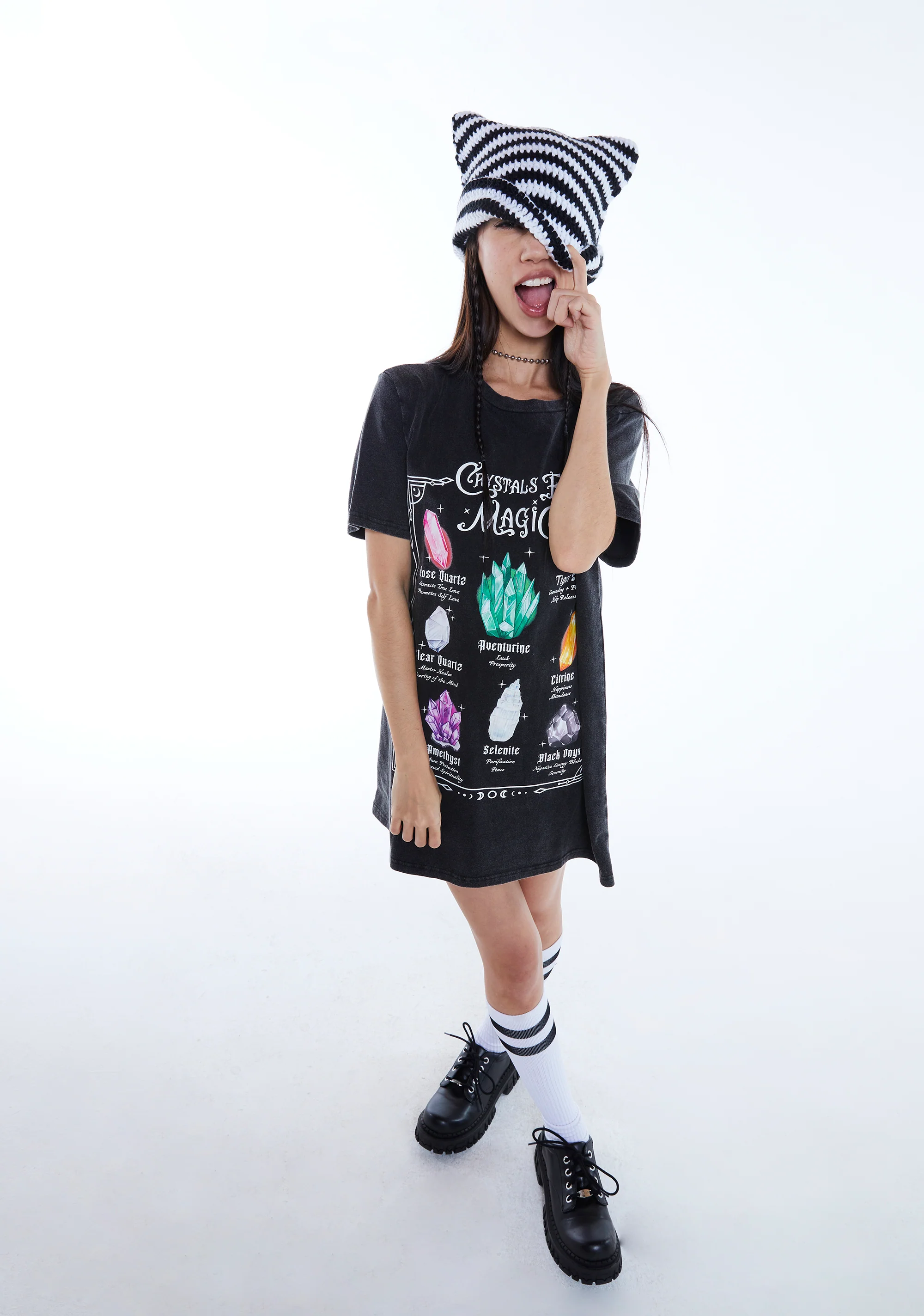 Crystal Girl Oversized Tee - Image 6