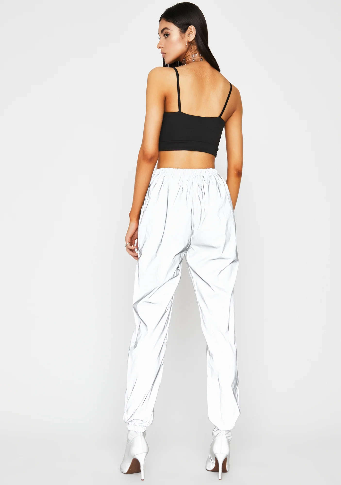 Crystal Moon Stalker Reflective Jogger Pants - Image 6