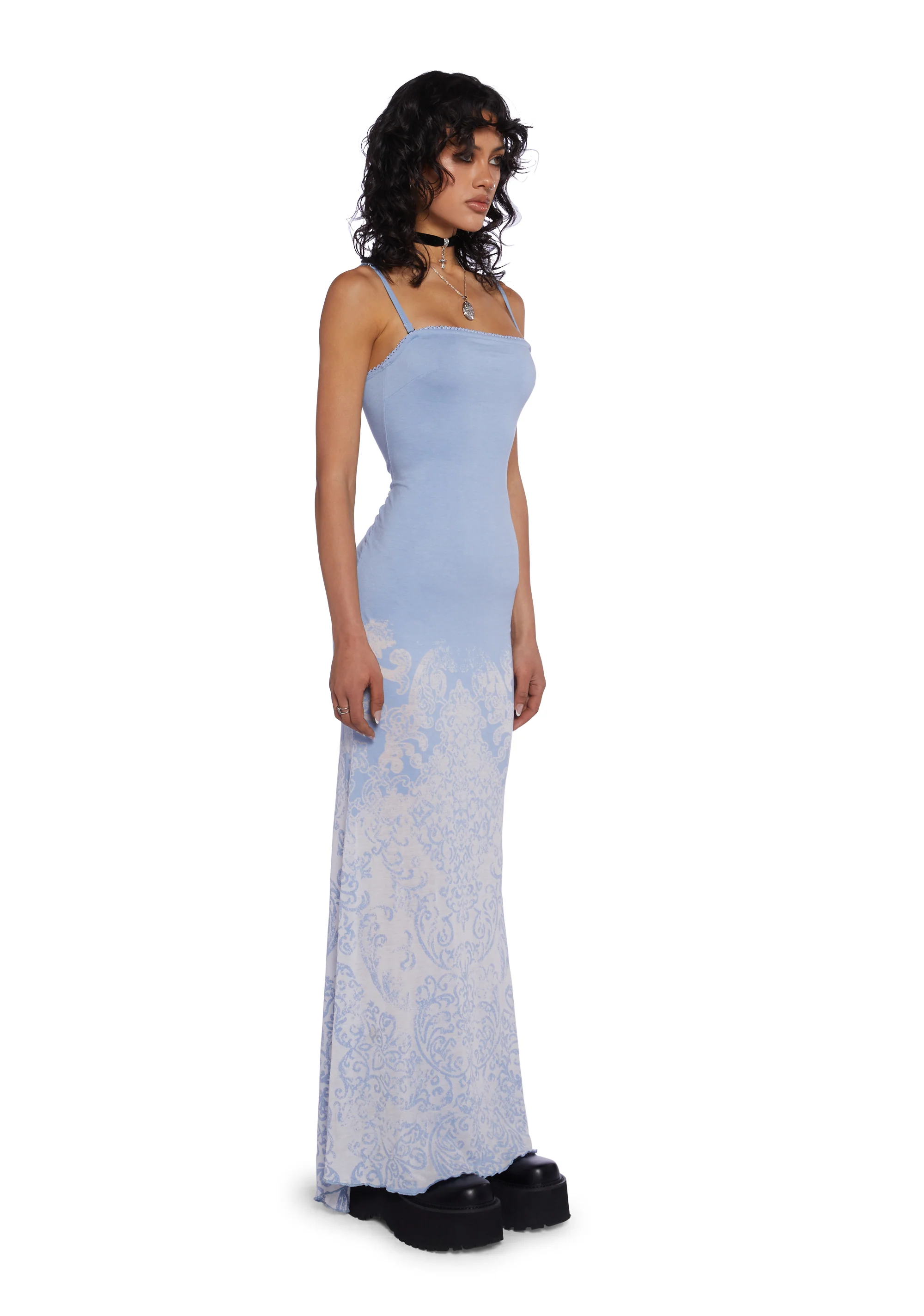 Crystal Wave Maxi Dress - Image 3