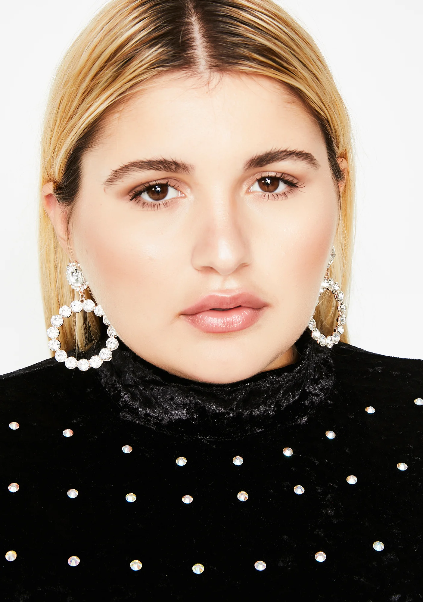 Crystalline Dream Circle Earrings - Image 3