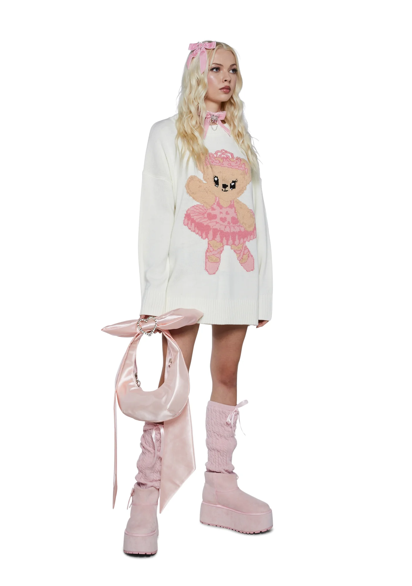 Cuddle Buddy Knit Sweater - Image 2
