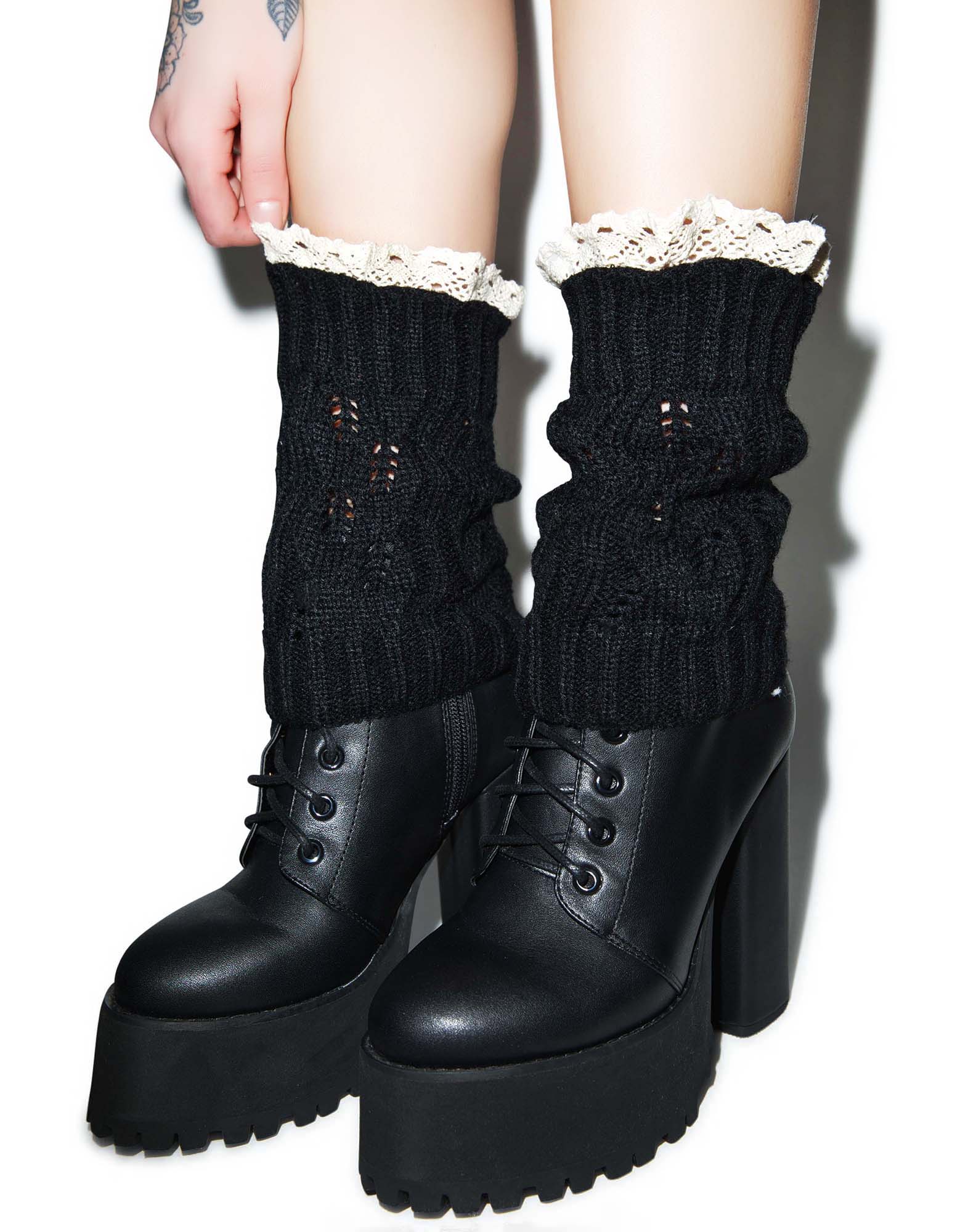 Cuff Love Boot Cuffs - White - Image 15
