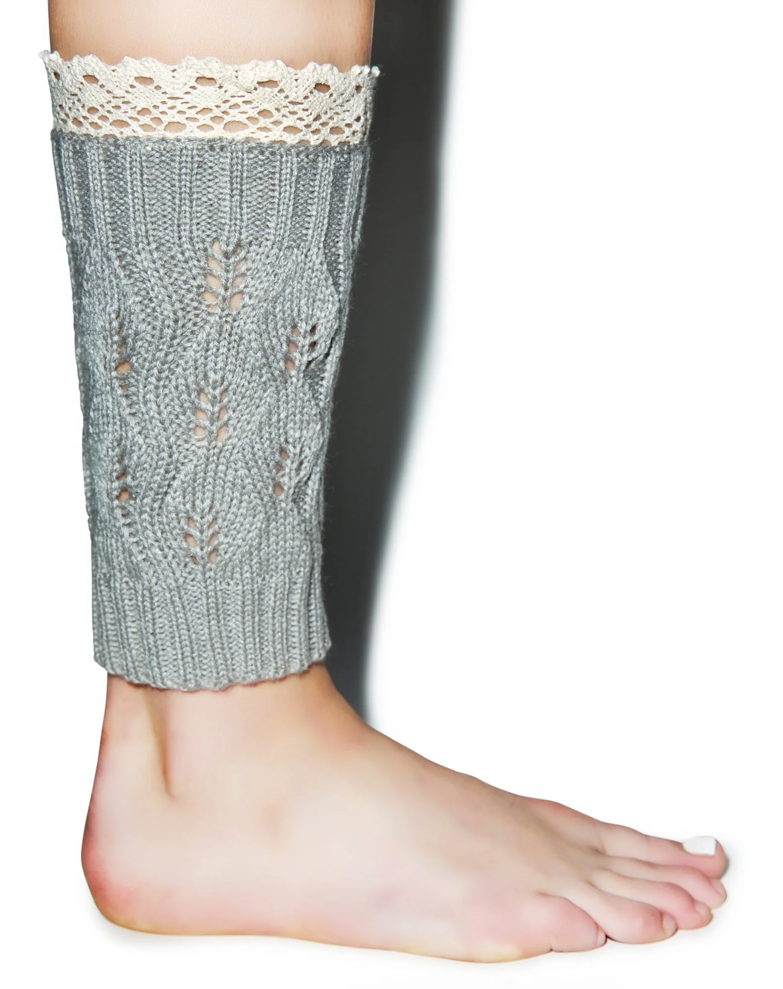 Cuff Love Boot Cuffs - Light Gray - Image 16