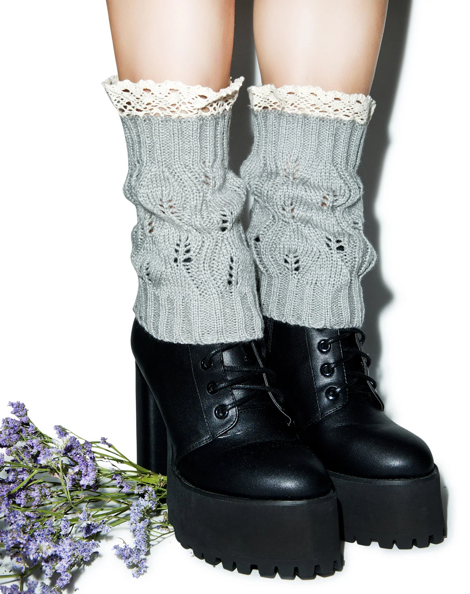 Cuff Love Boot Cuffs - Light Gray - Image 20