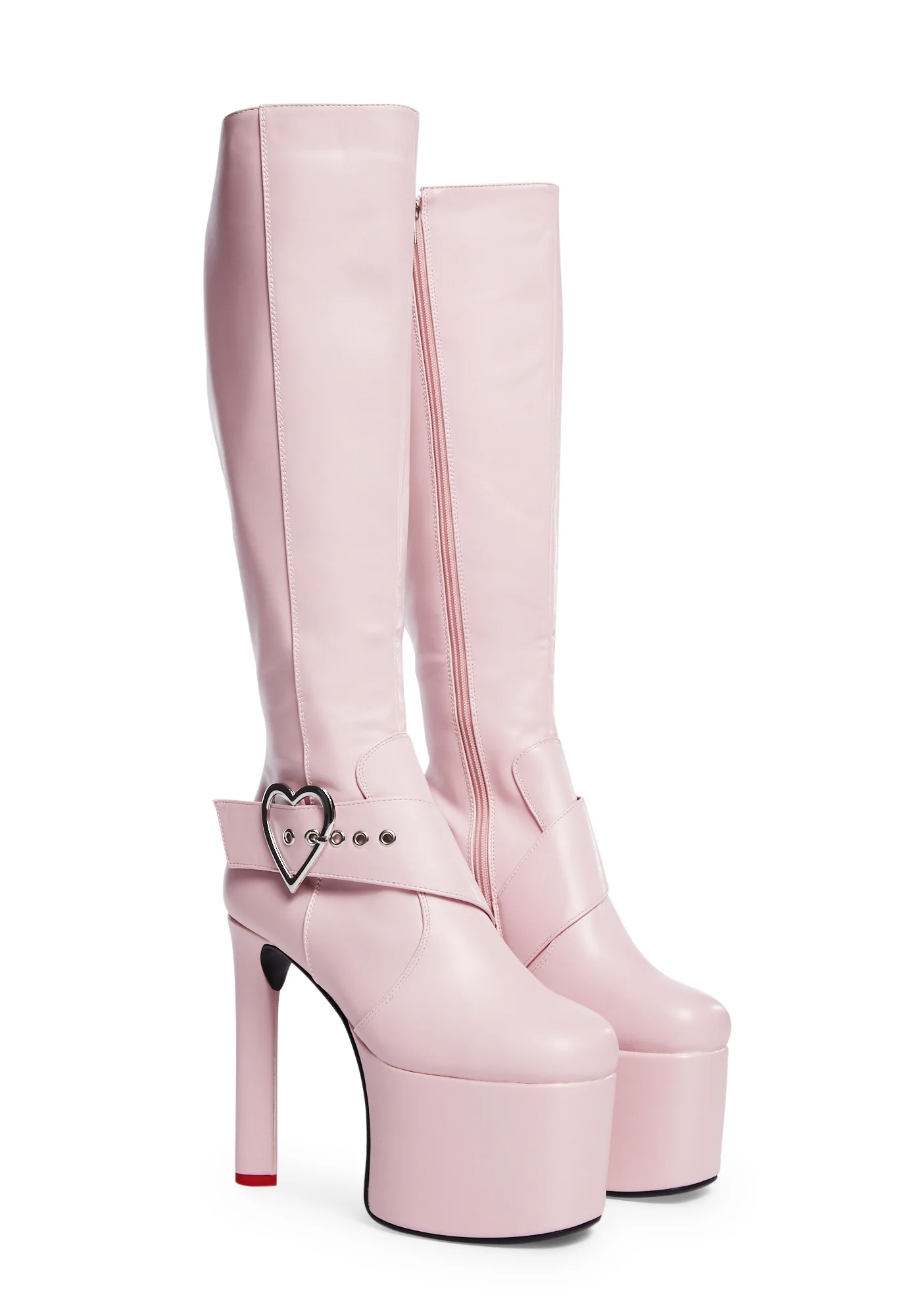 Cupid Thigh-High Boots - Pink - Image 3