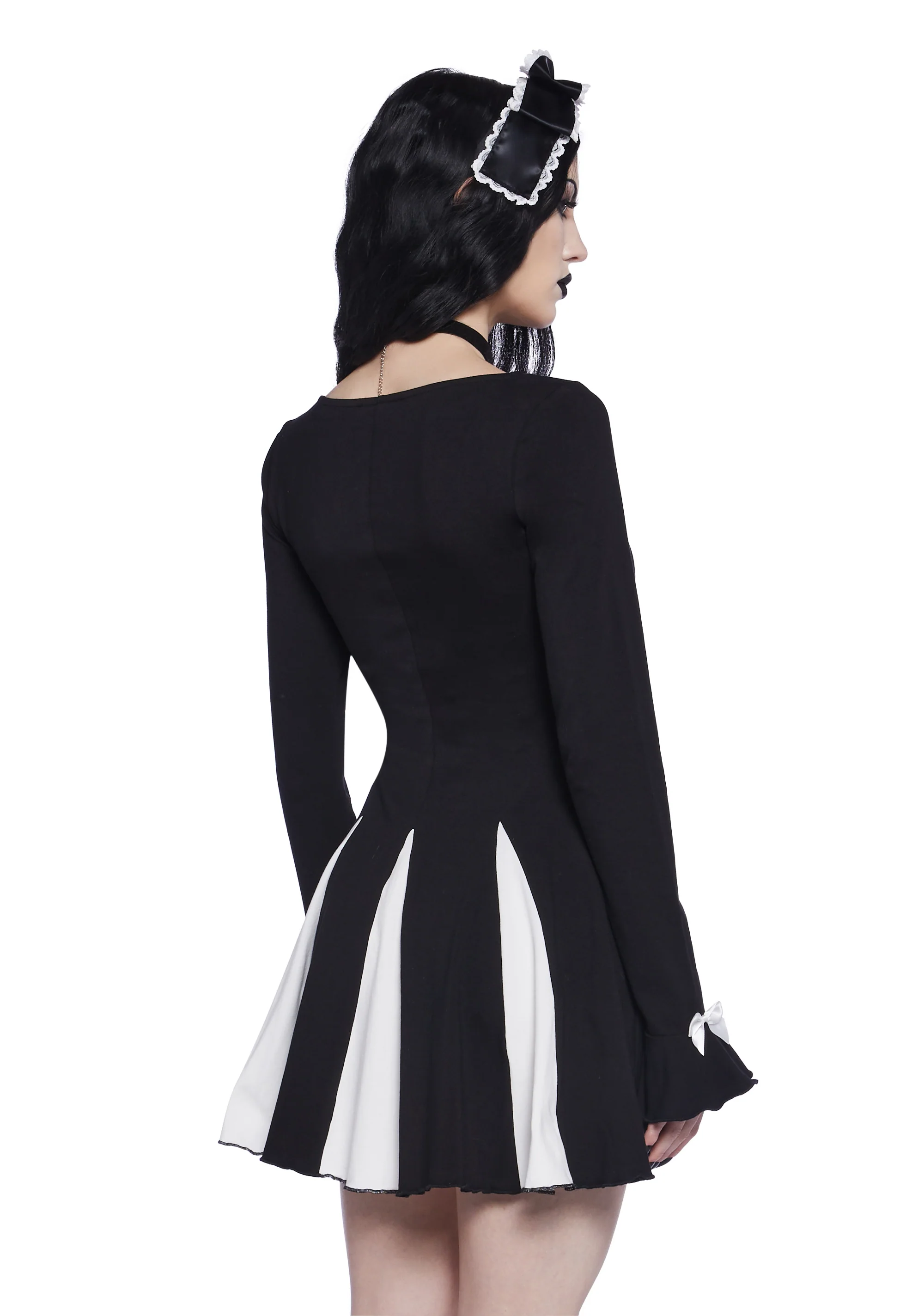 Curious Elegance Mini Dress - Image 2