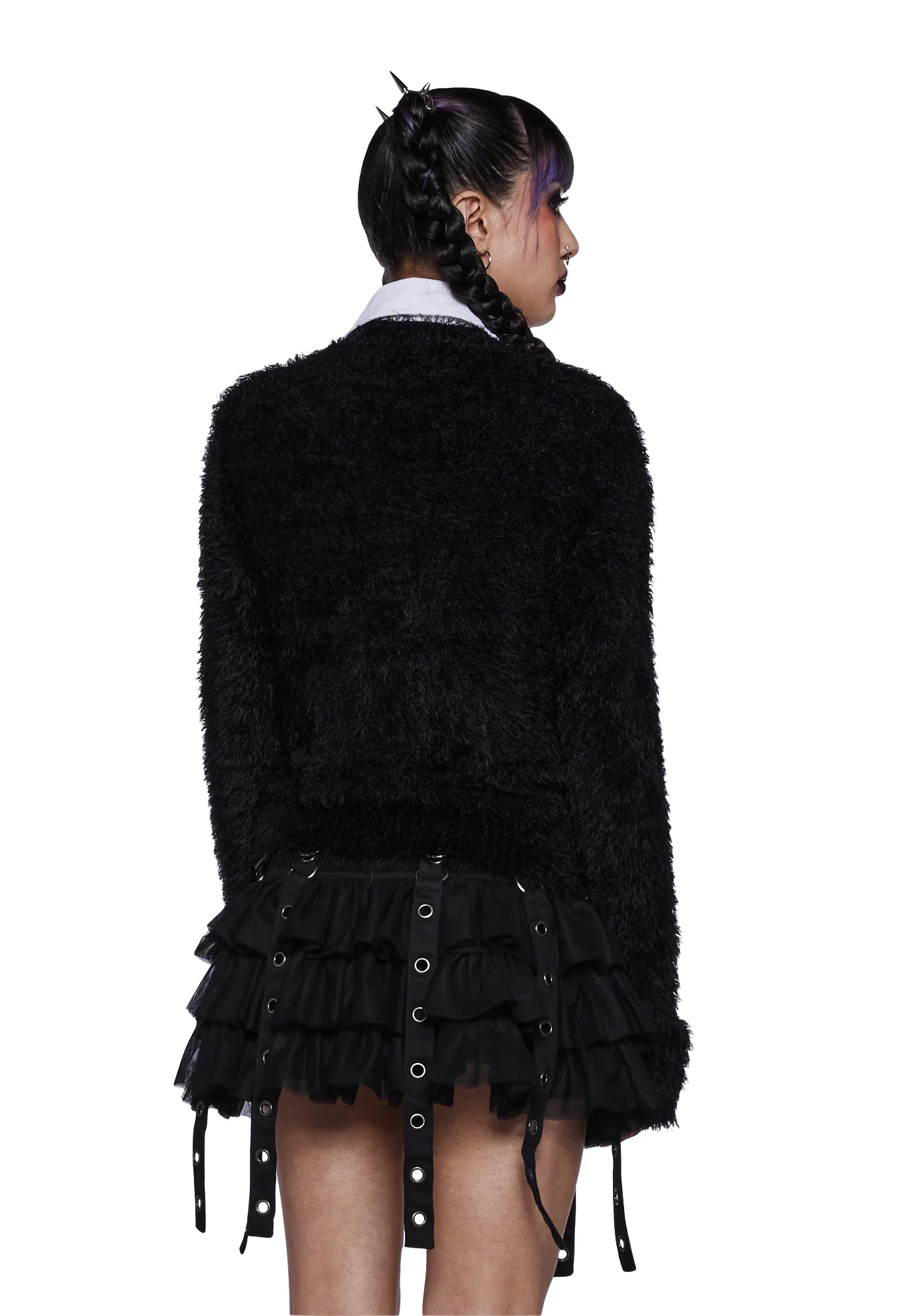 Cursed Cuddler Fuzzy Sweater - Image 4