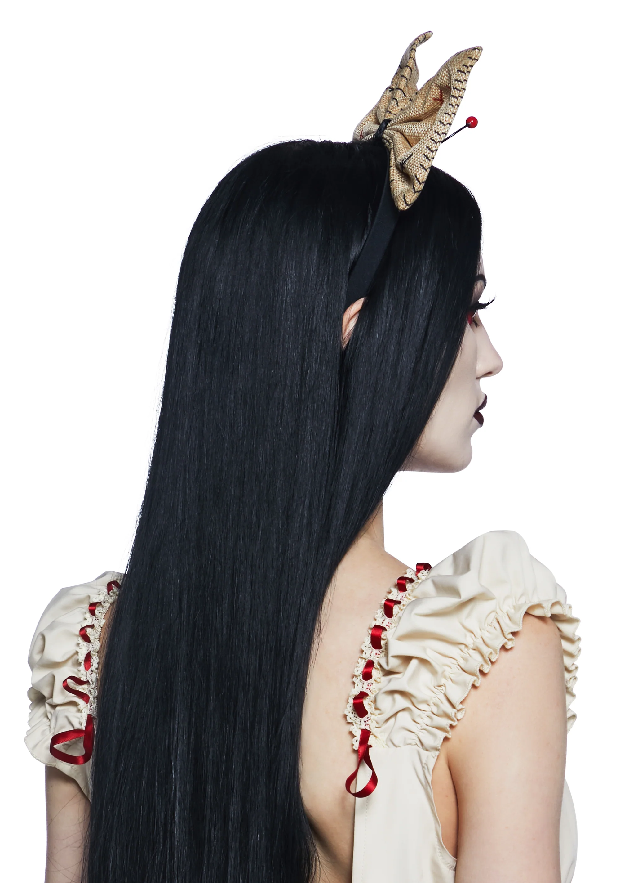 Cursed Heart Bow Headband - Image 3