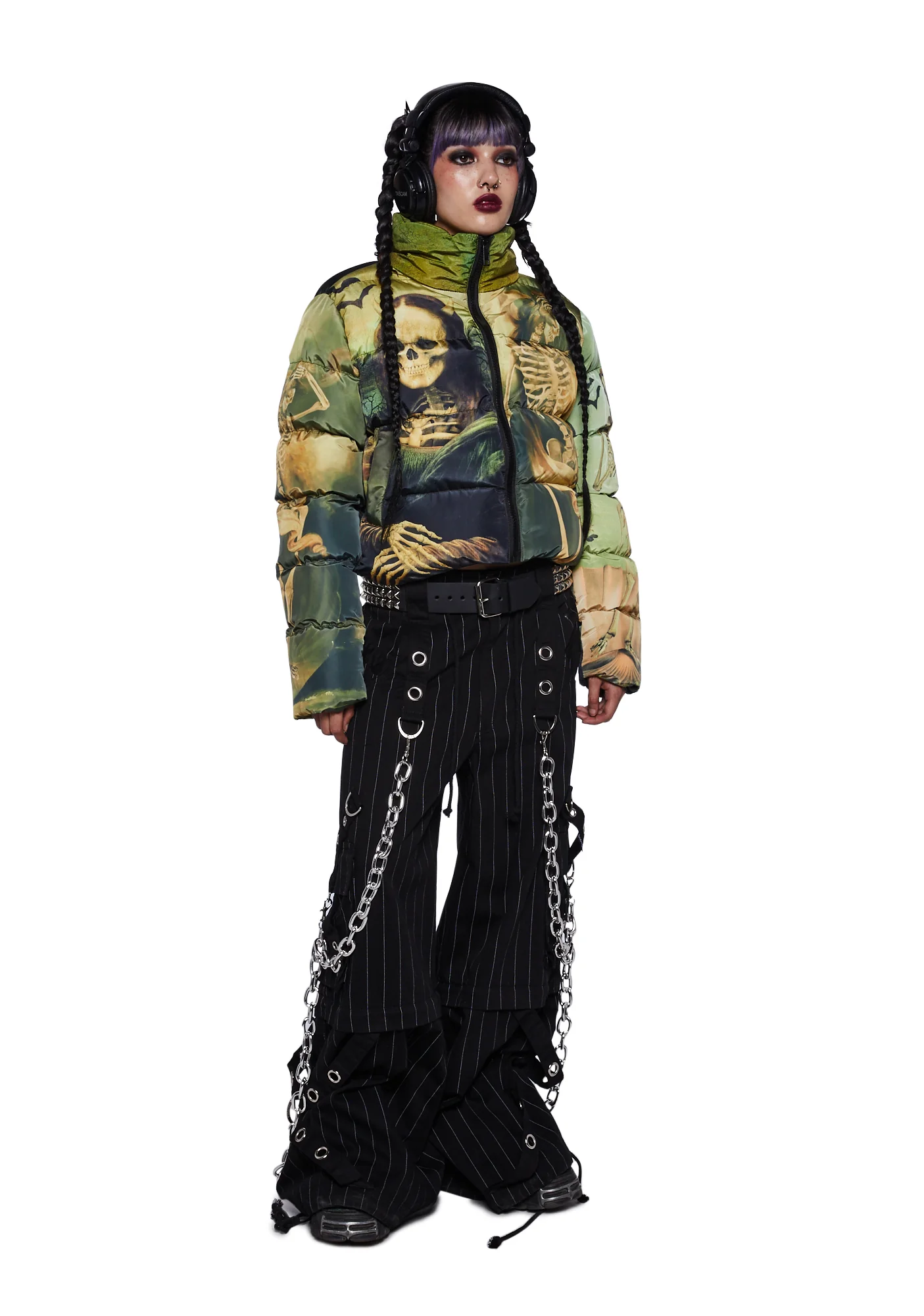 Cursed Image Puffer Jacket - Image 2