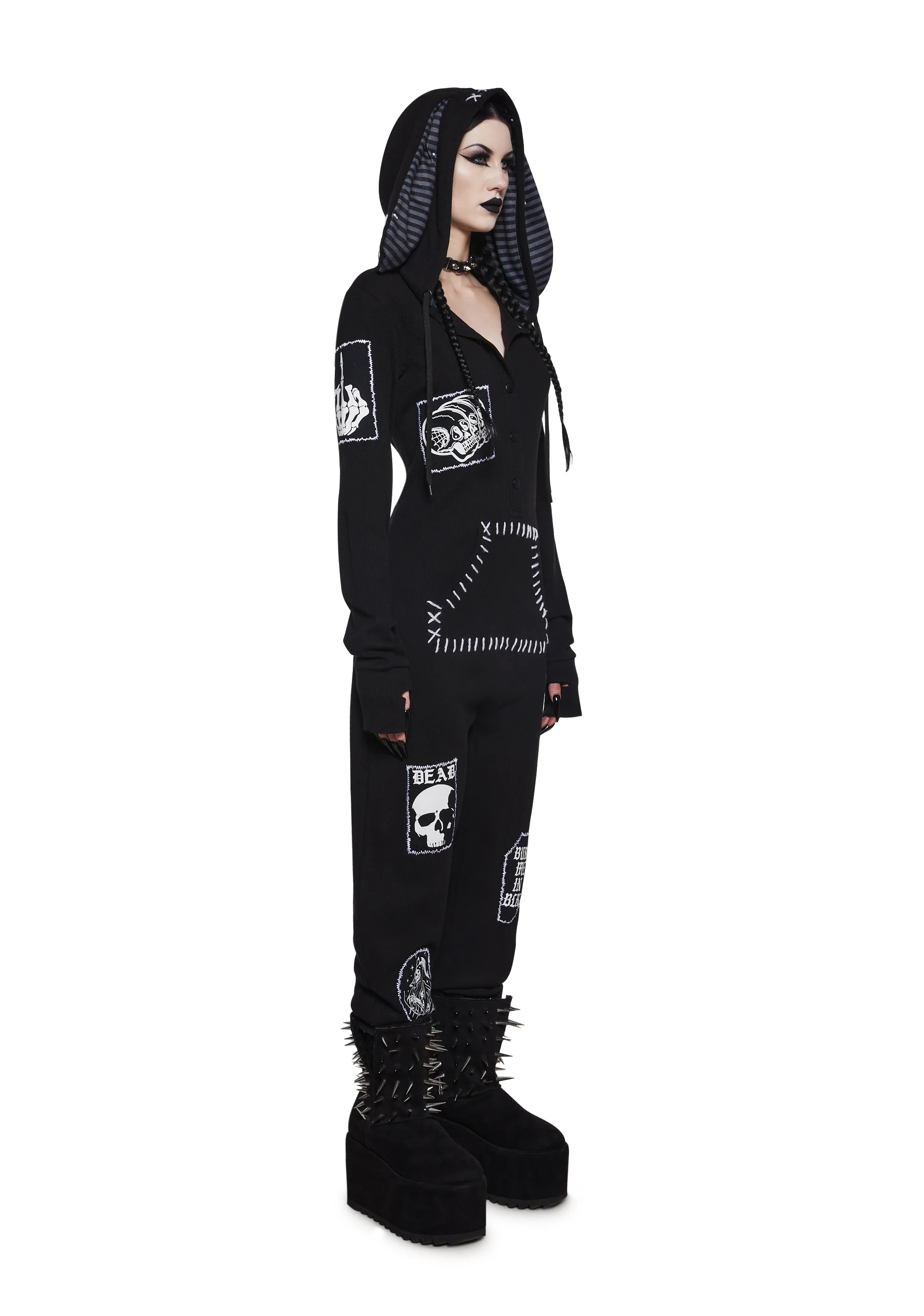 Cursed Ways Thermal Onesie - Image 3
