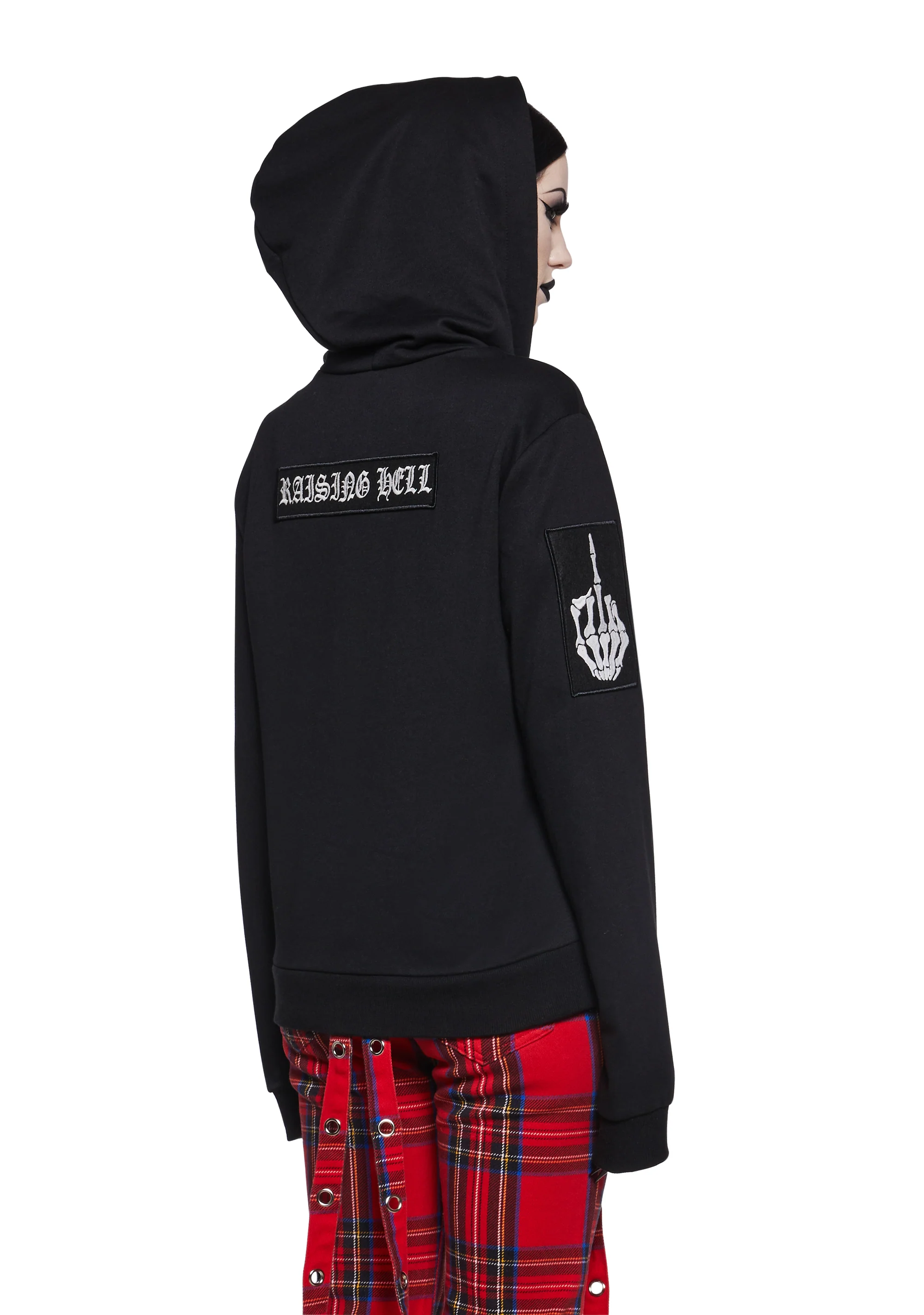 Cursed Ways Zip-Up Hoodie - Image 4