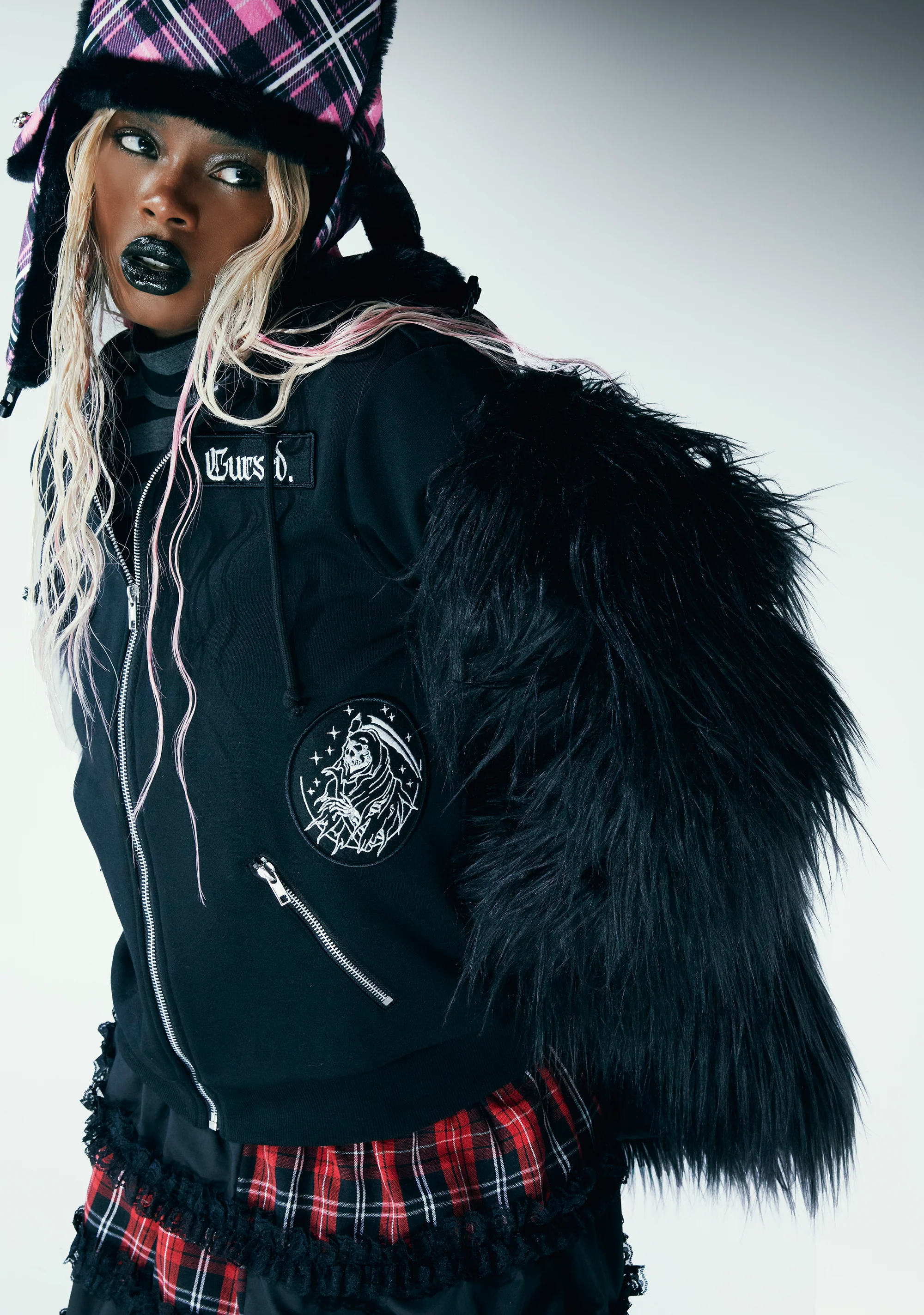 Cursed Ways Zip-Up Hoodie - Image 8