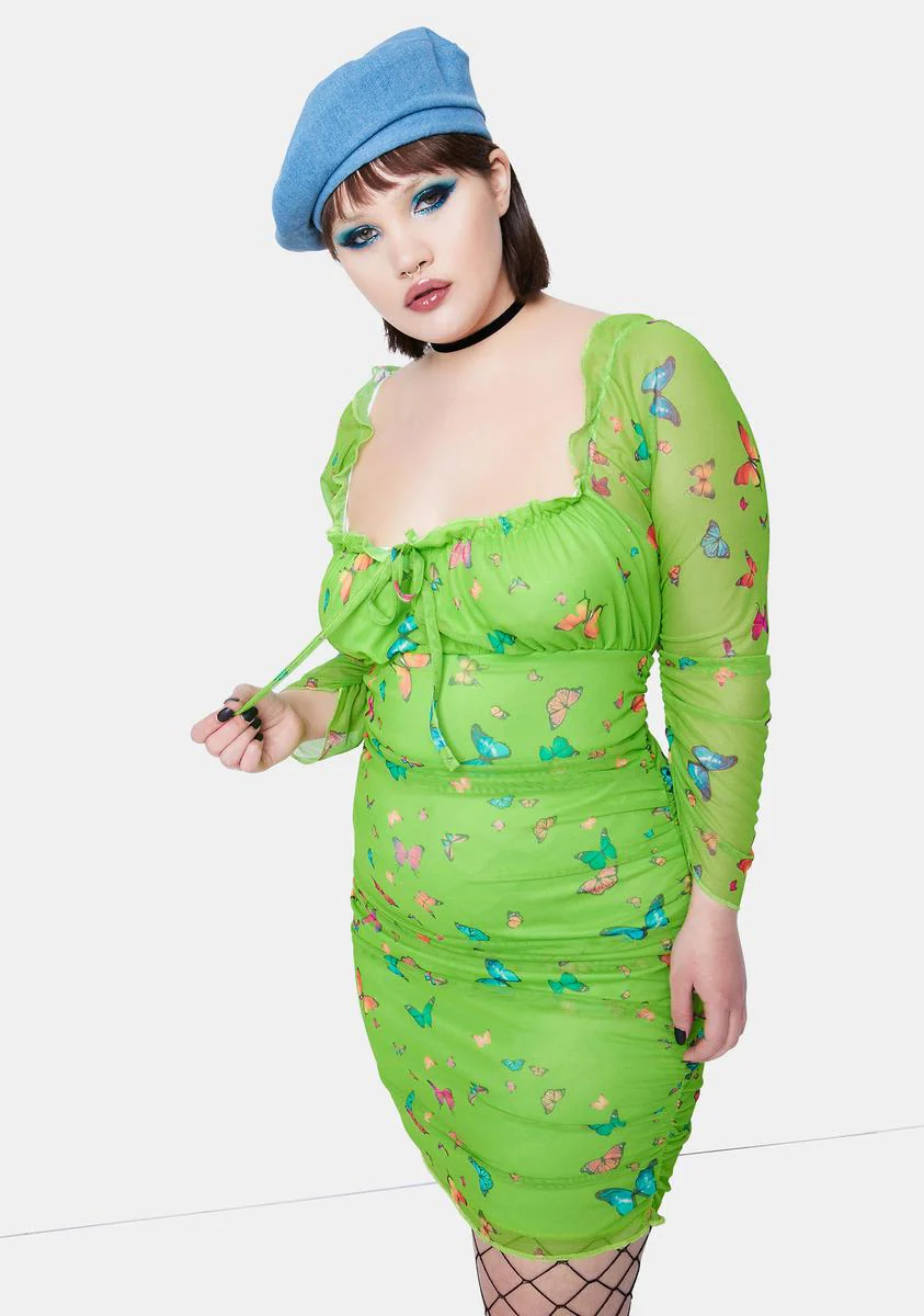 Plus Butterfly Dress - Image 2