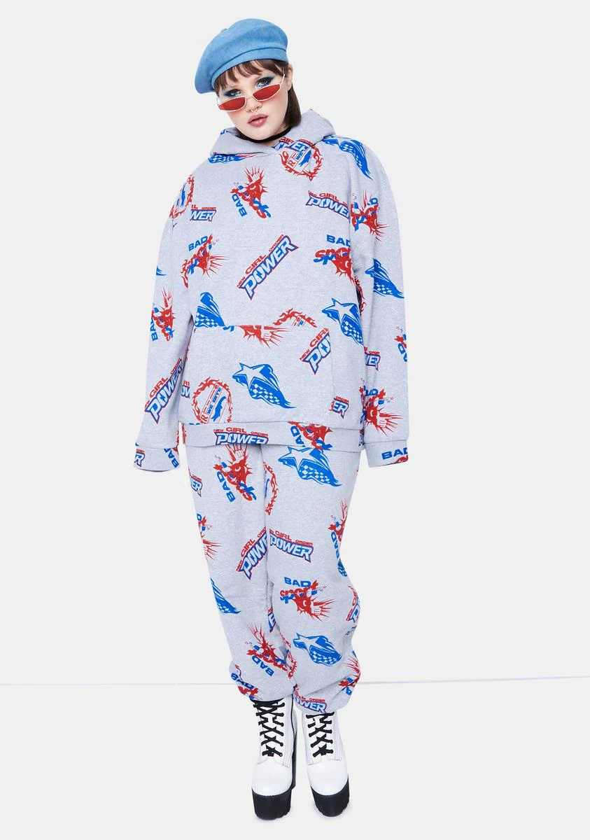 Plus Sport Logo Graphic Hoodie - Image 3