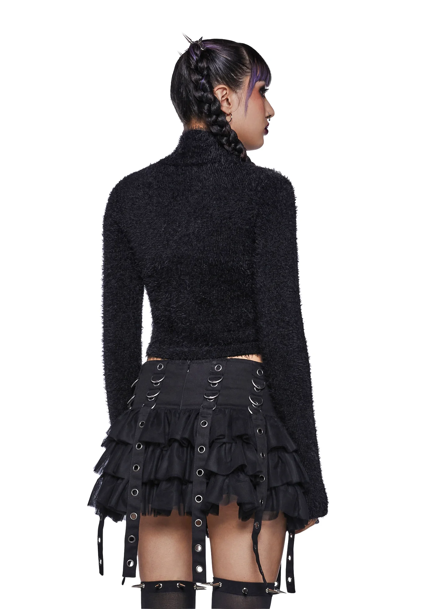 Cut It Out Crop Sweater - Image 3