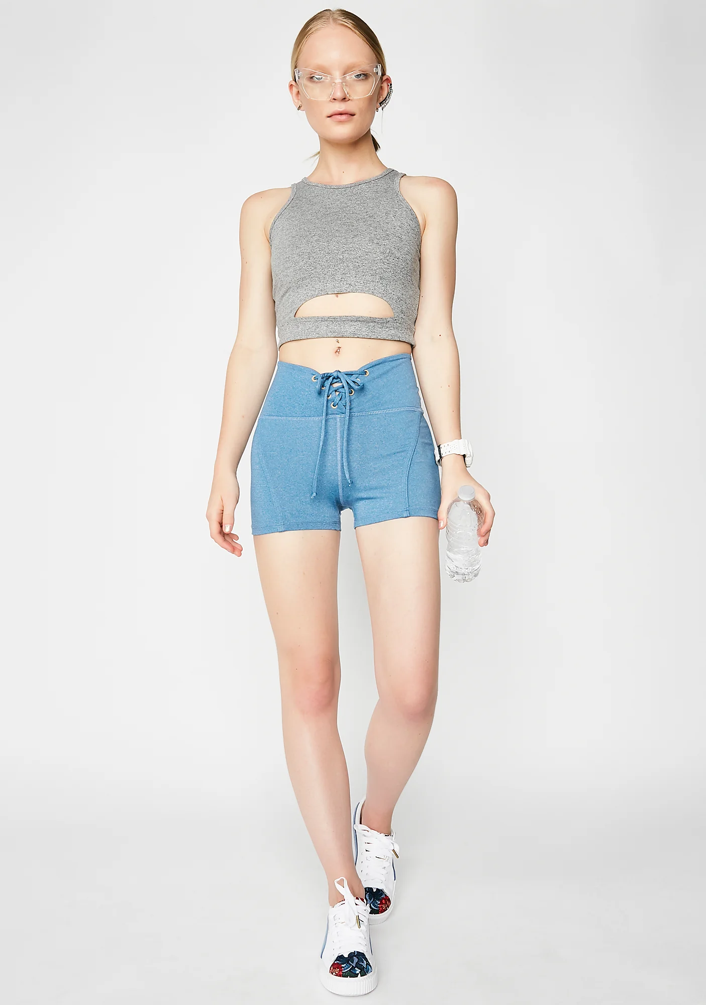 Cut Out Sports Bra - Image 5