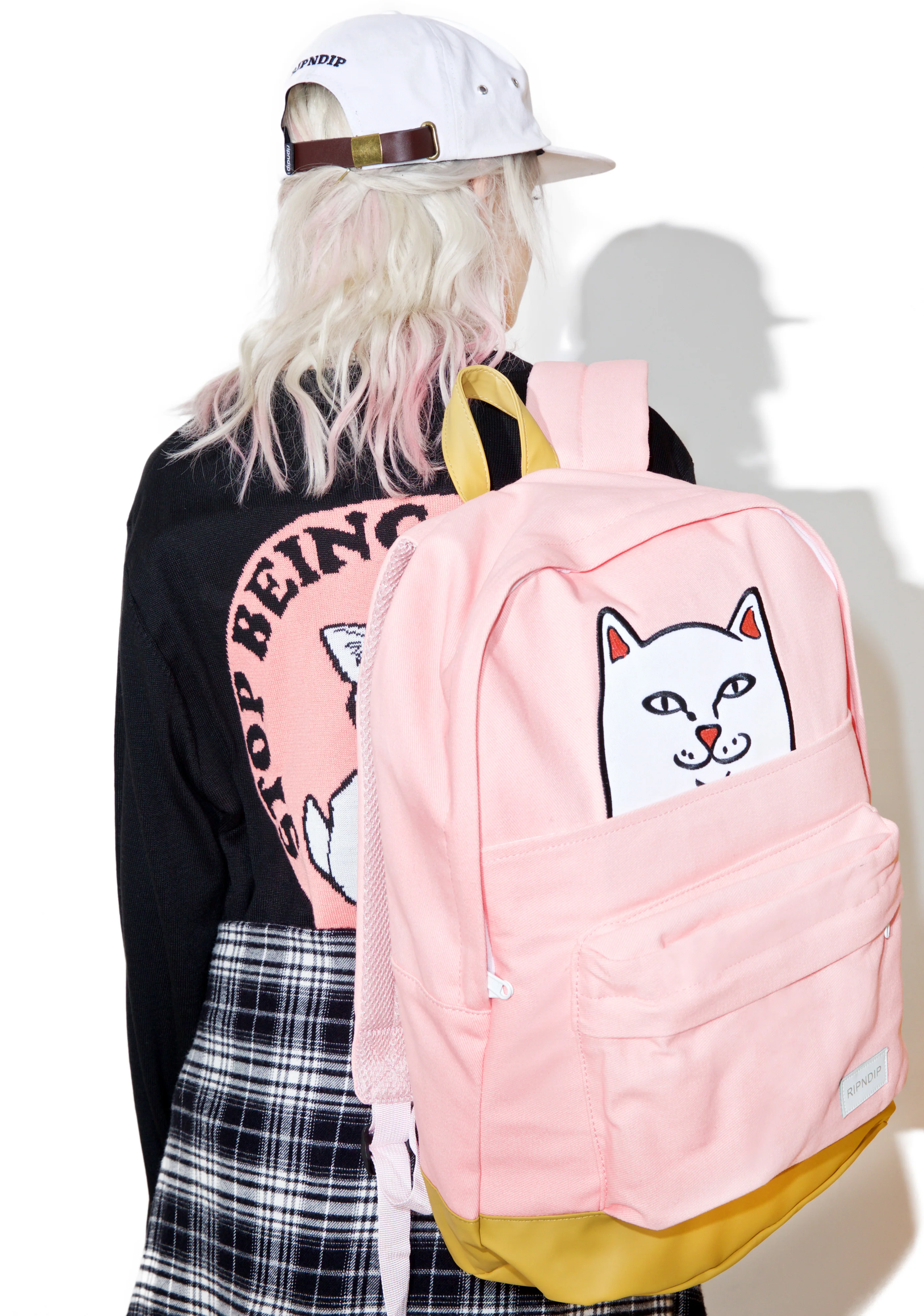 Cute Lord Nermal Backpack - Image 2