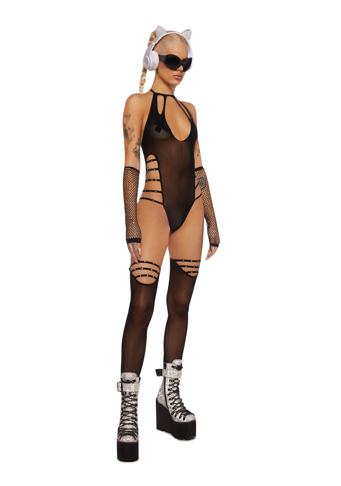 Cutting Edge Sheer Bodysuit - Image 5