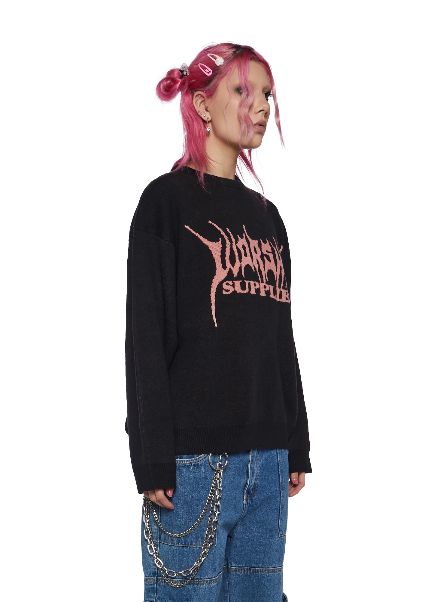 Cyberpunk Chick Sweatshirt - Image 3