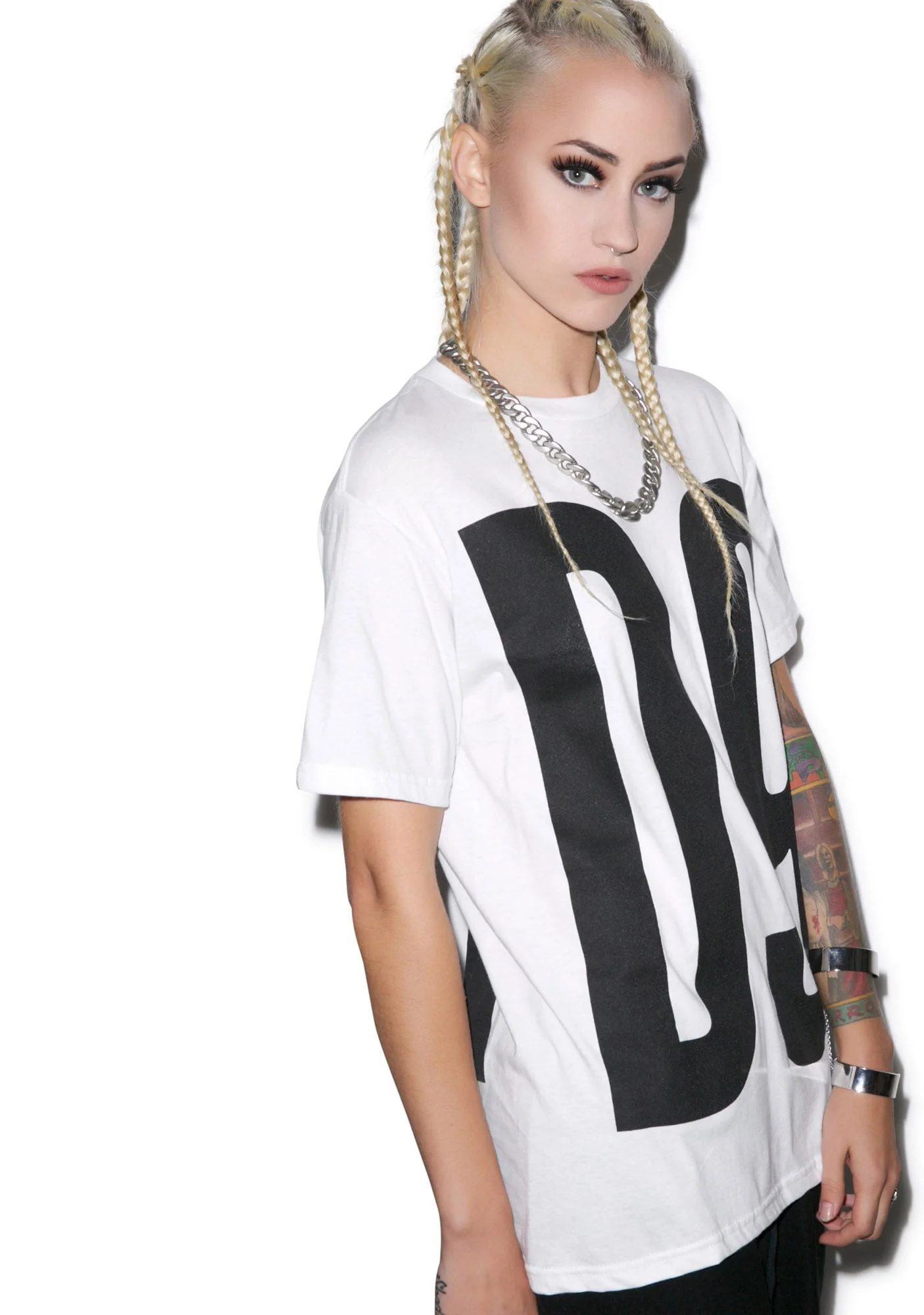 D9 LA City Love Tee - White - Image 3