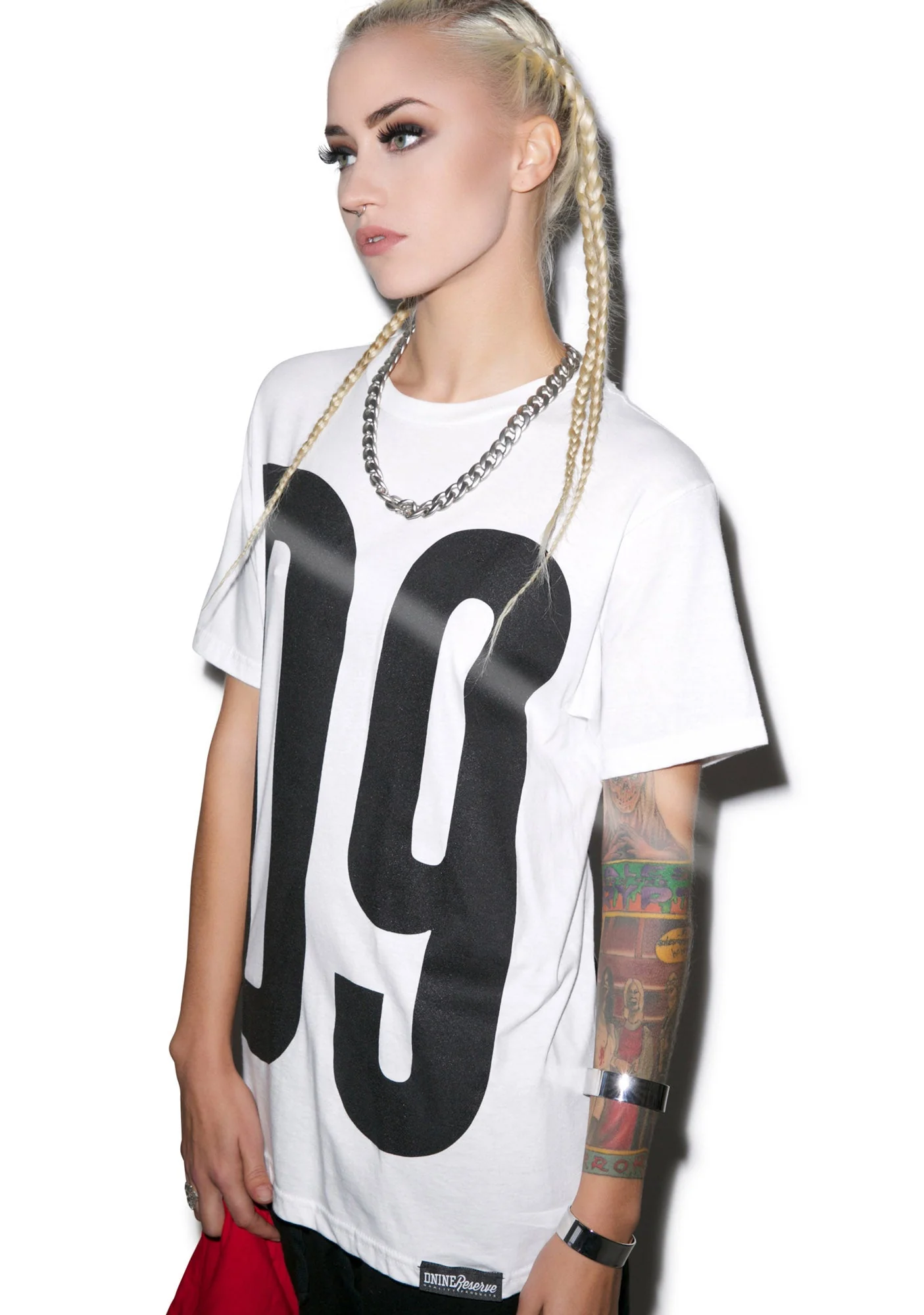 D9 LA City Love Tee - White - Image 4