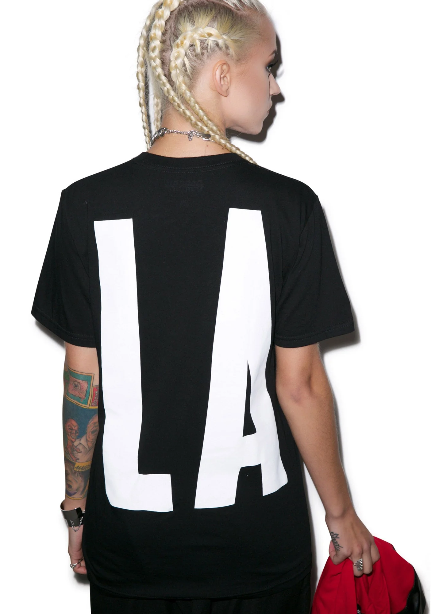D9 LA City Love Tee - White - Image 7