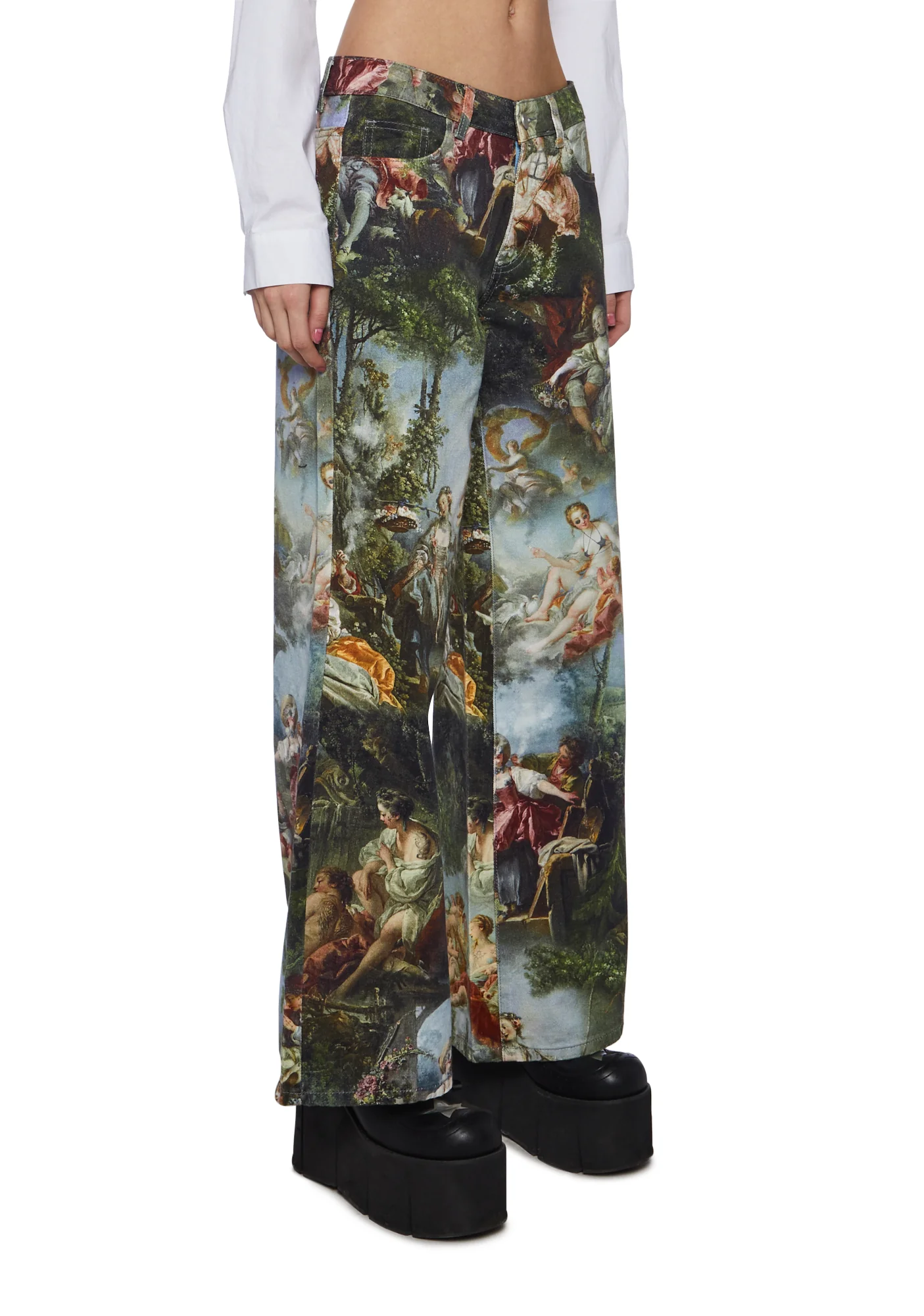 Da Vinci's Demons Wide Leg Jeans - Image 3