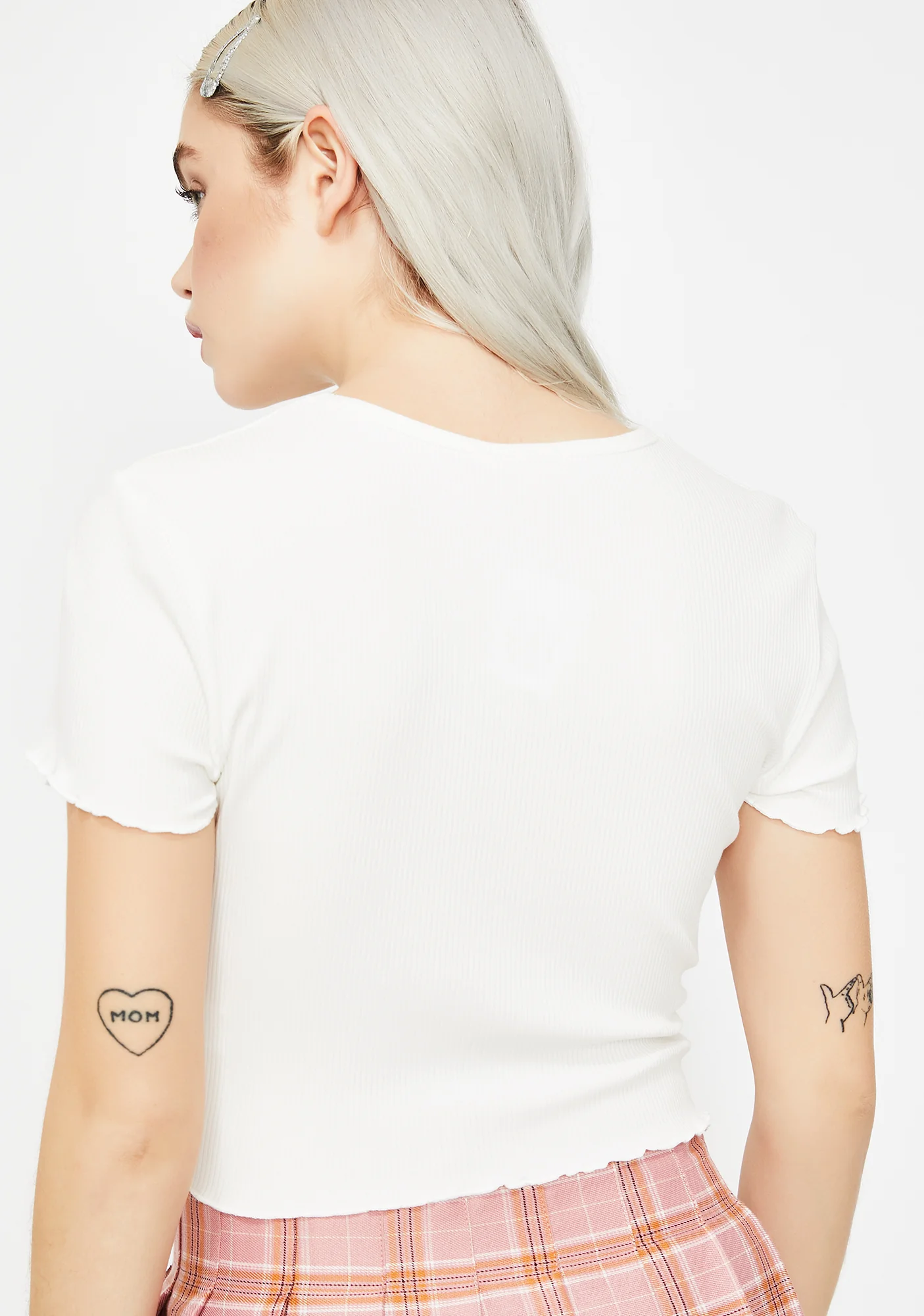 Daddyz Grl Crop Tee - Image 4