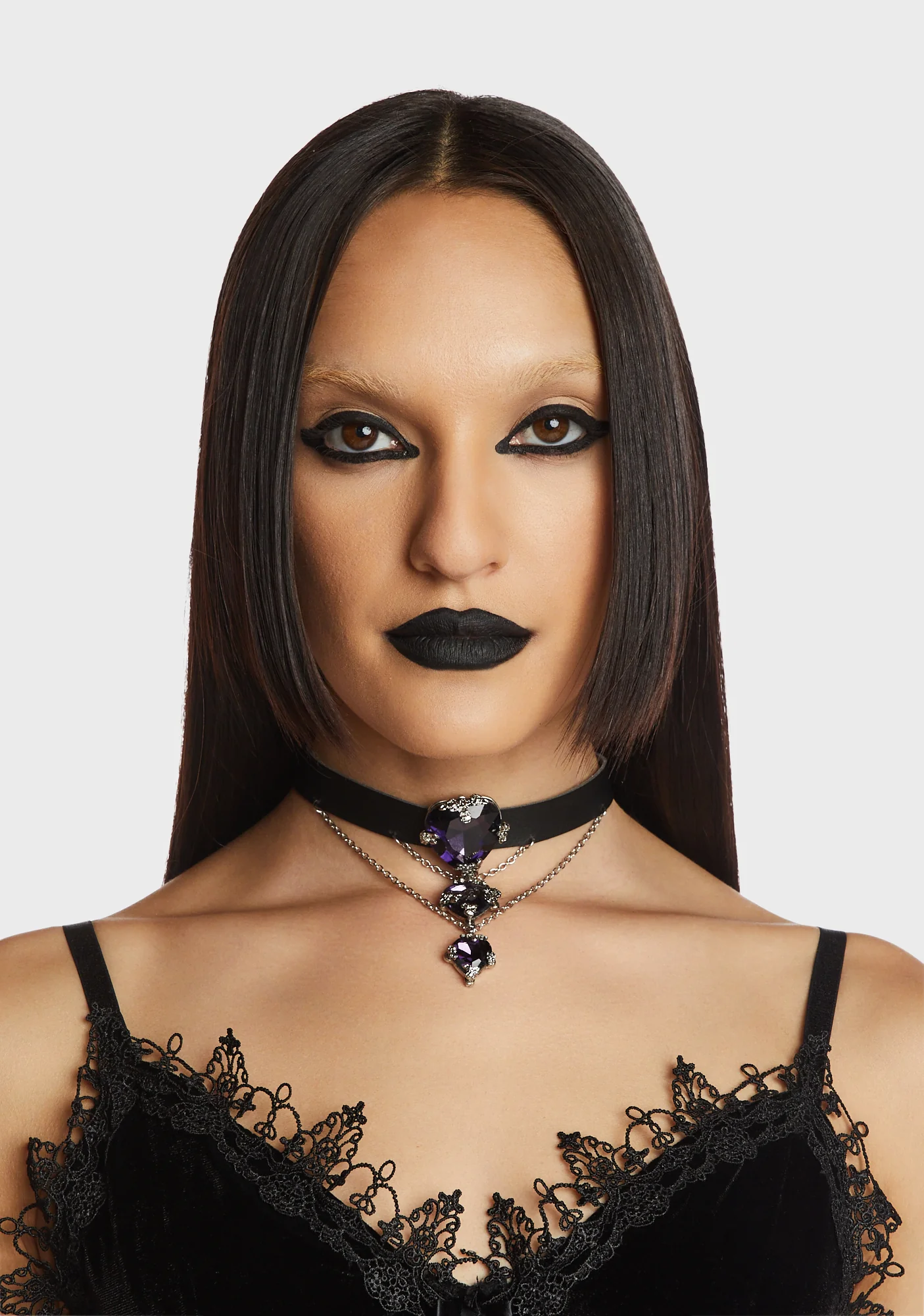 Daily Flirt Velvet Choker - Image 2