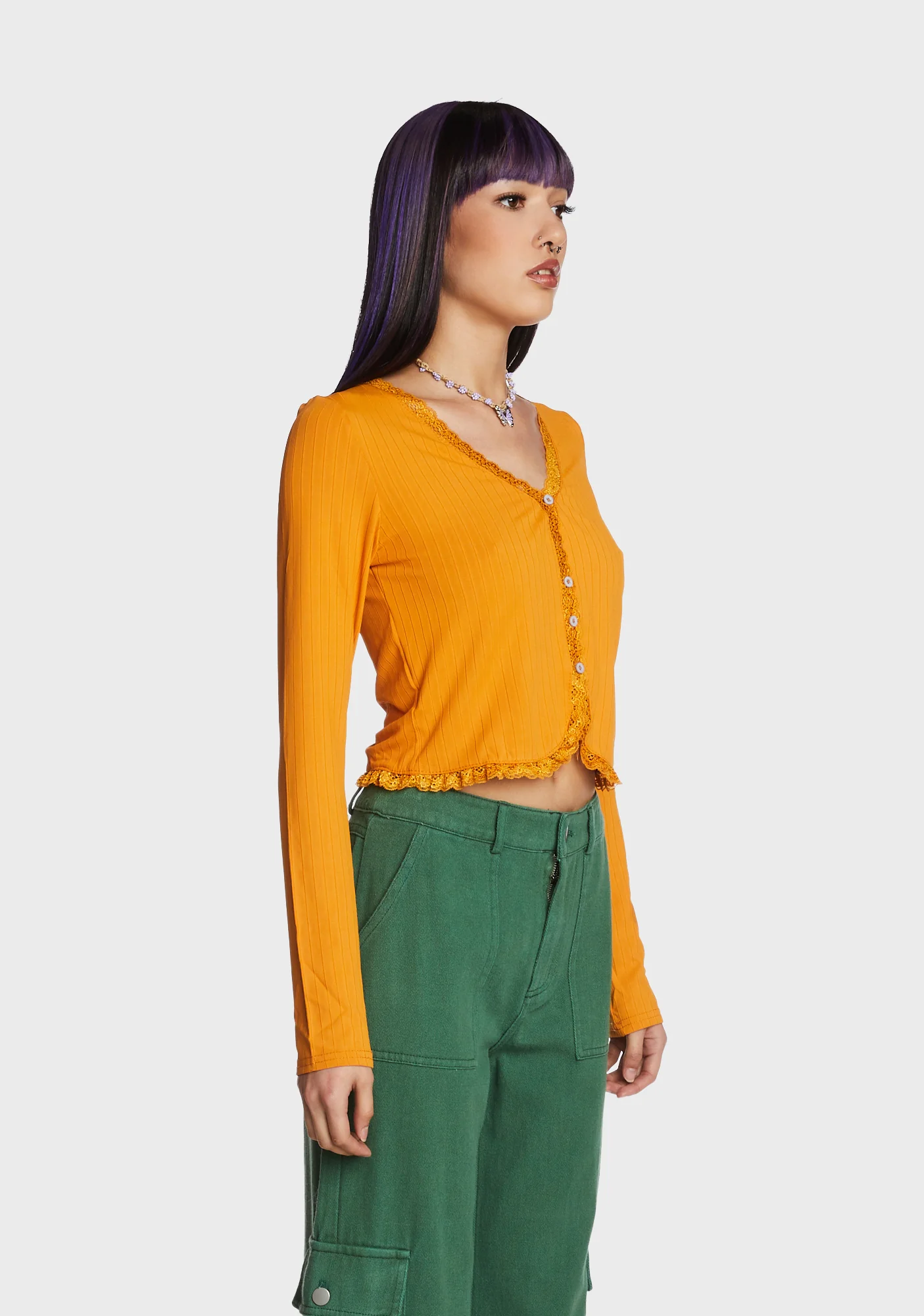 Daily Look Cardigan Top - Image 3