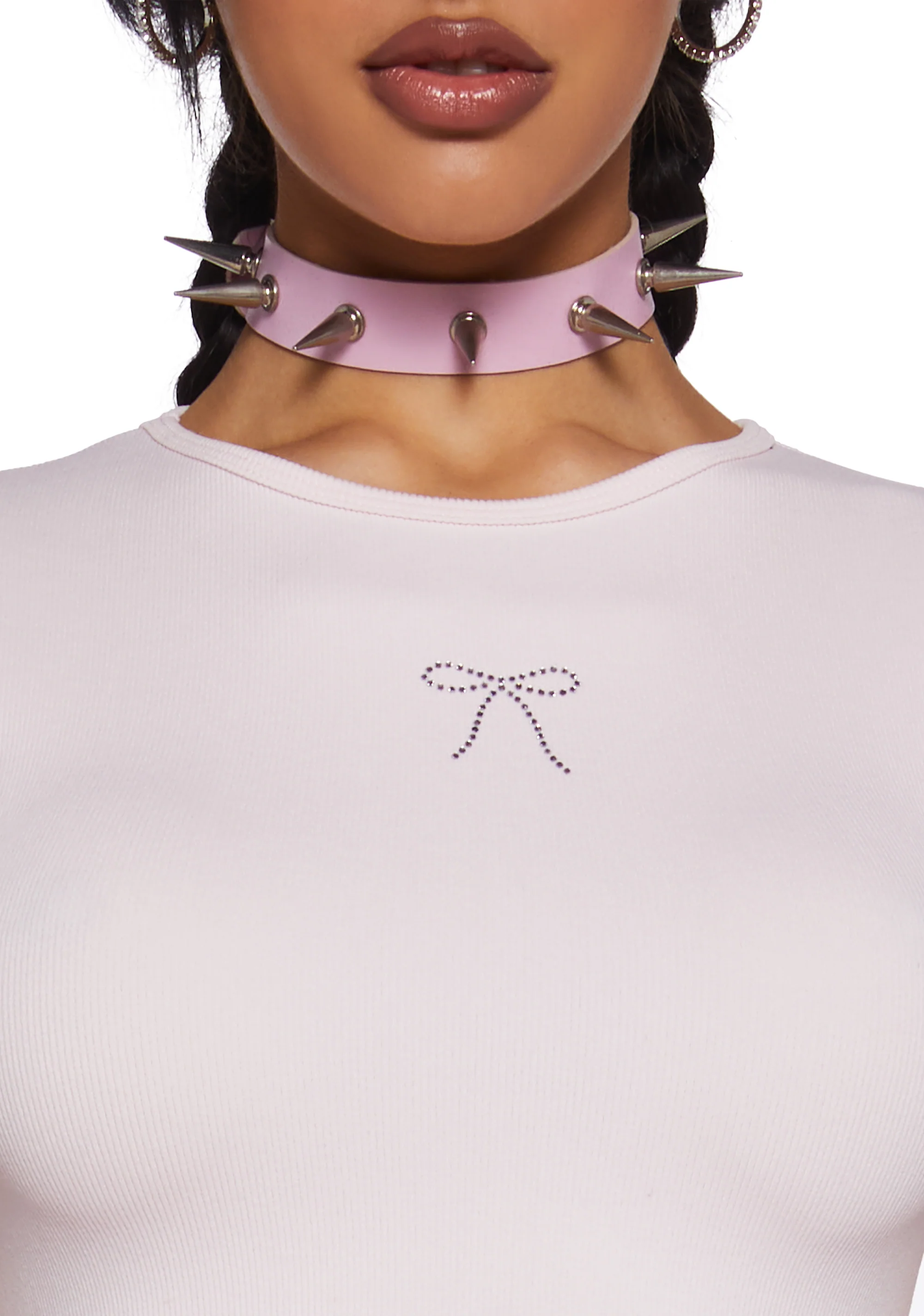 Dainty Dance Baby Tee - Pink - Image 5