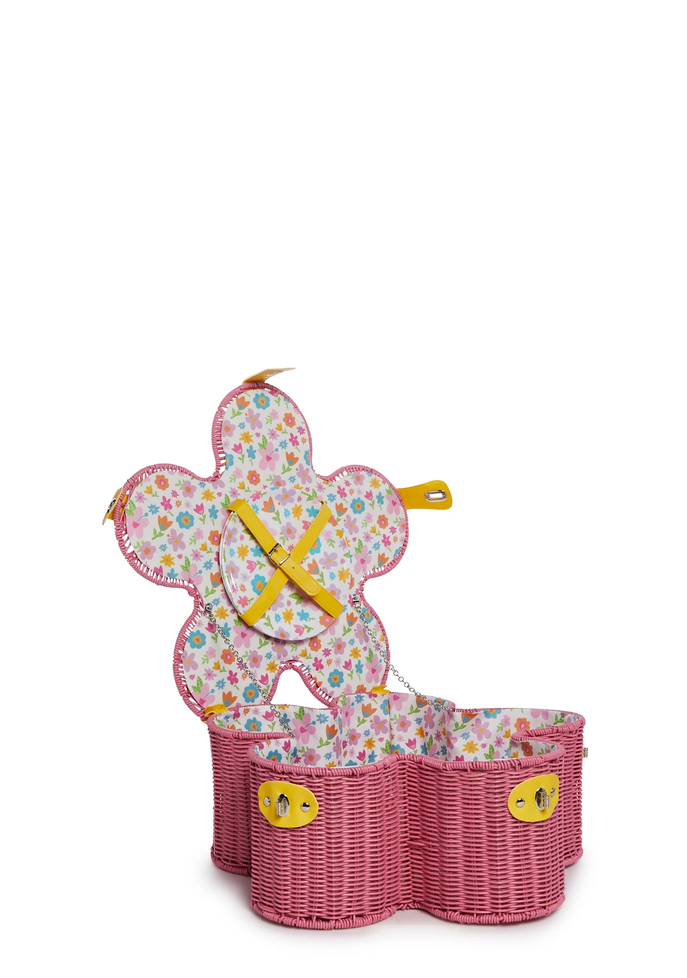 Daisy Petals Picnic Basket - Image 2