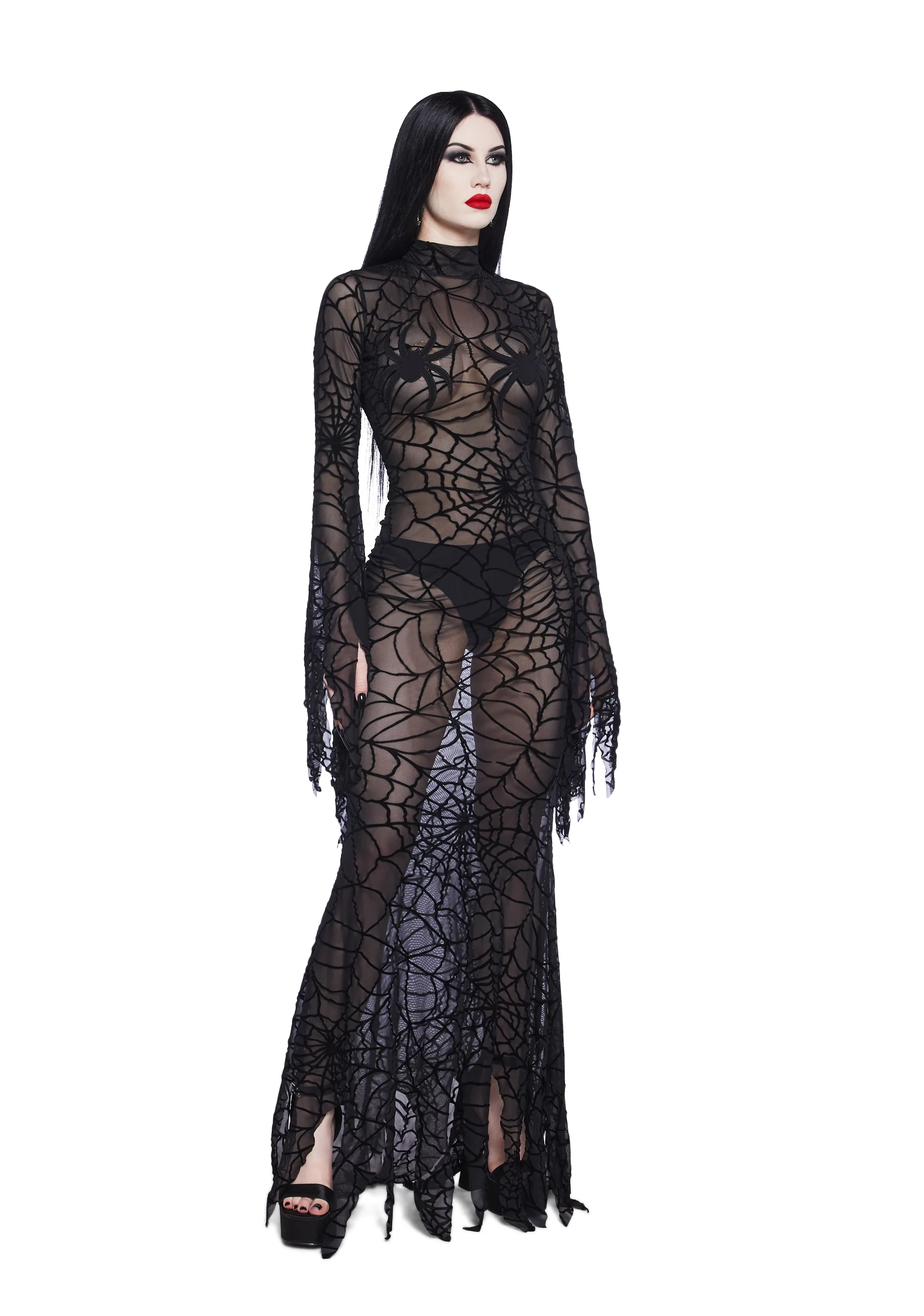 Dame Web Maxi Dress - Image 6