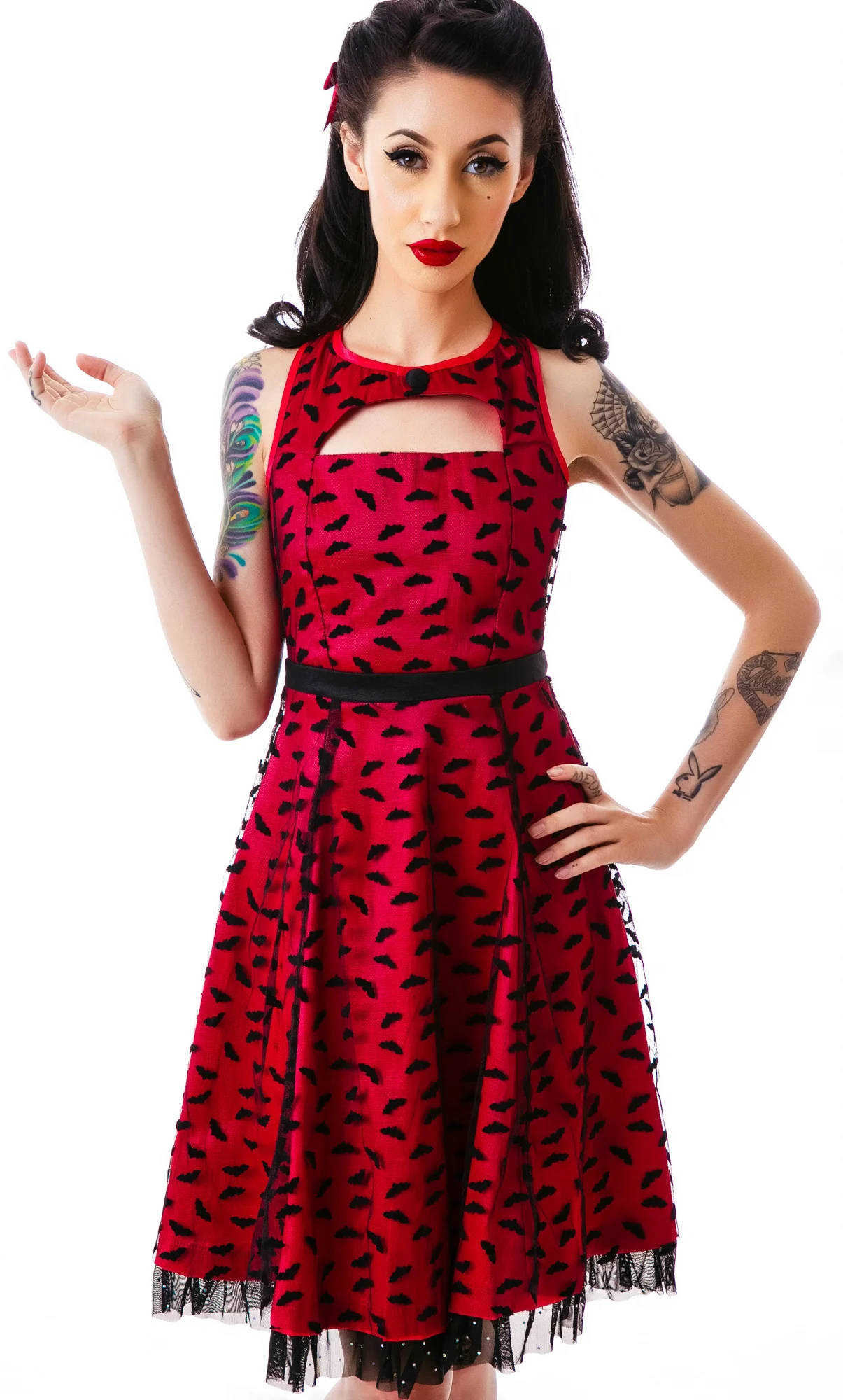 Dance Card Bats Dress - Image 3