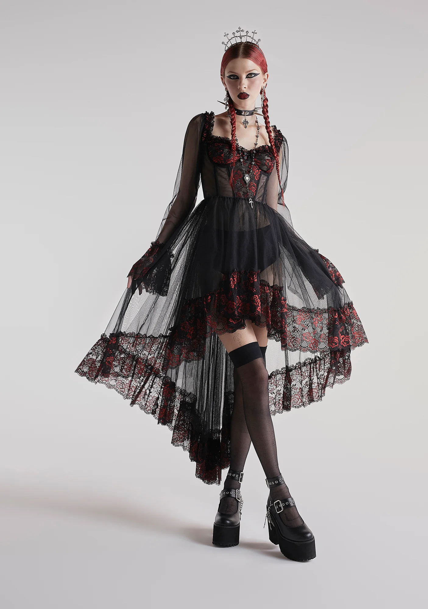 Dance With Death High-Low Dress - Image 7