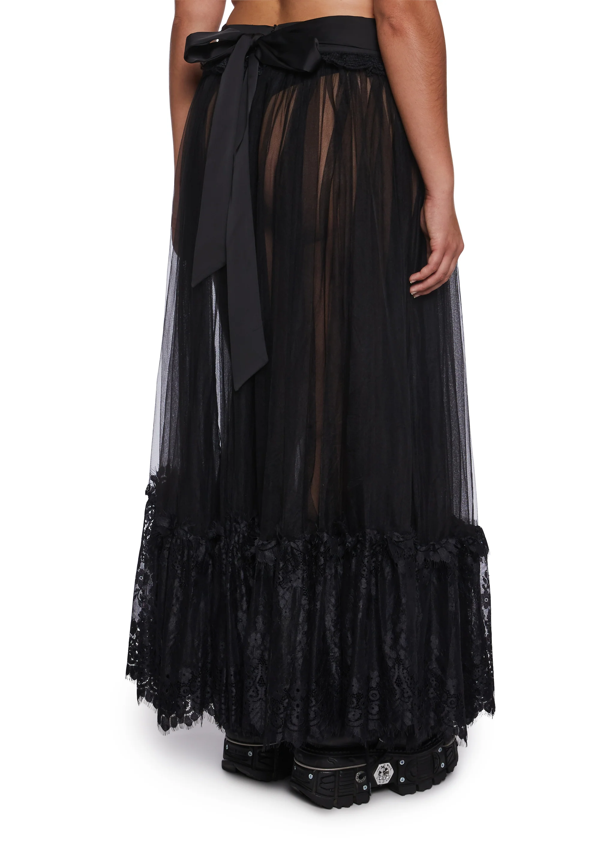 Dance With Death Maxi Skirt - Image 11