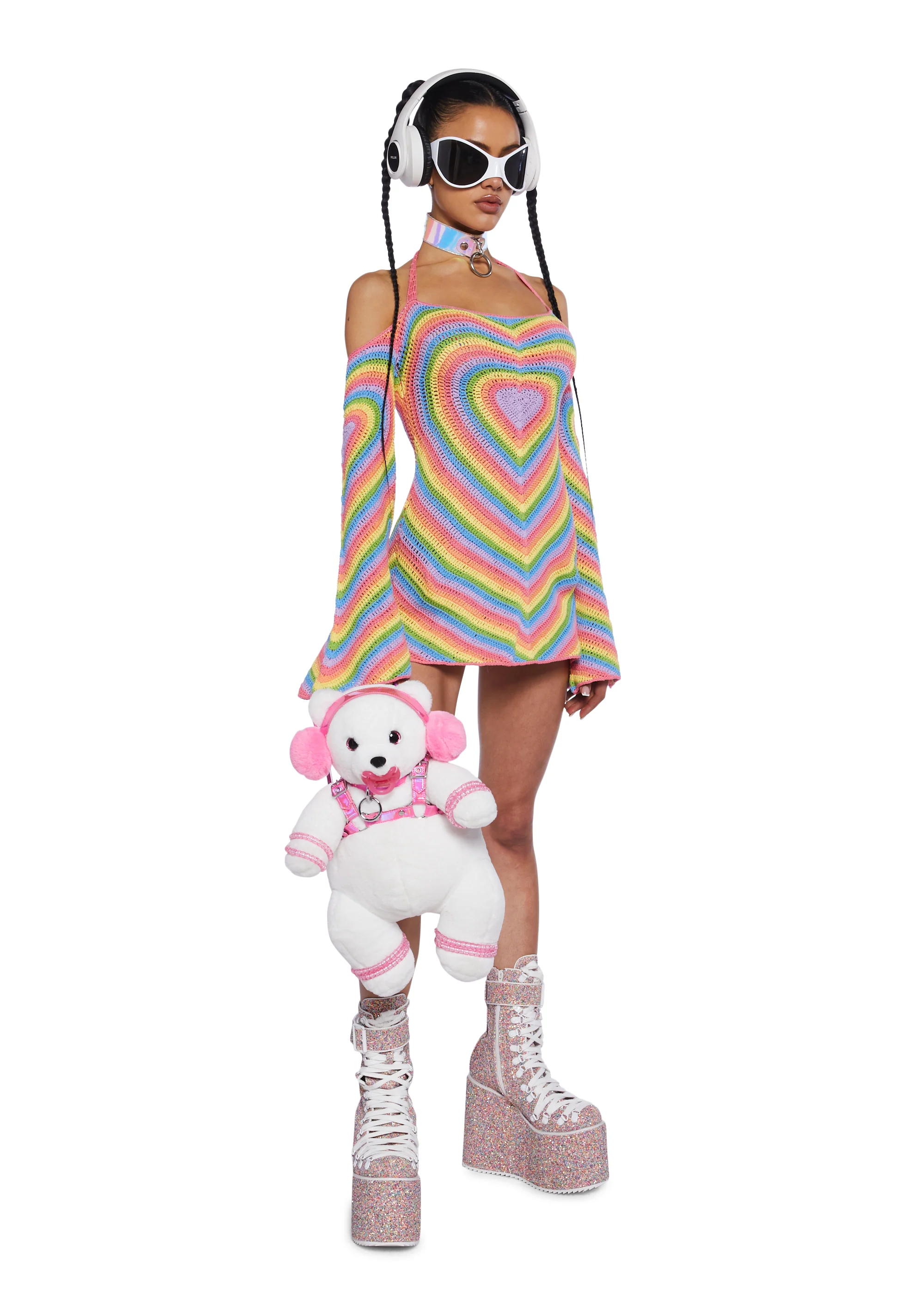 Dancing In Colors Mini Dress - Image 2