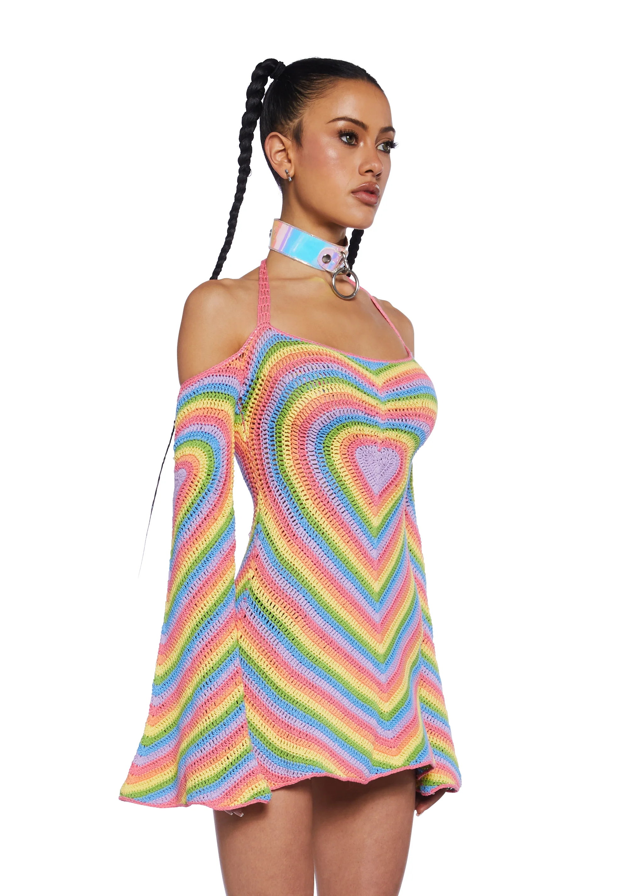 Dancing In Colors Mini Dress - Image 3