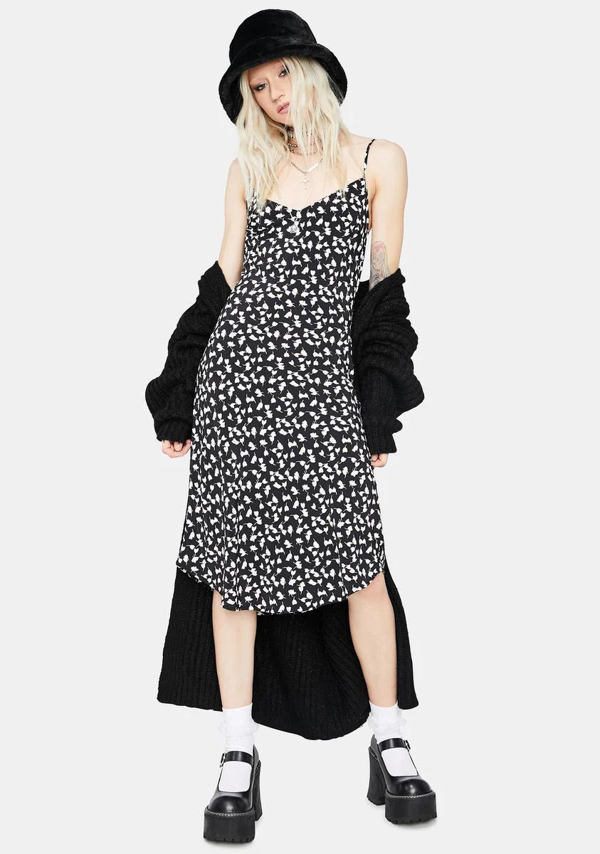 Dare To Dream Floral Midi Dress - Image 3
