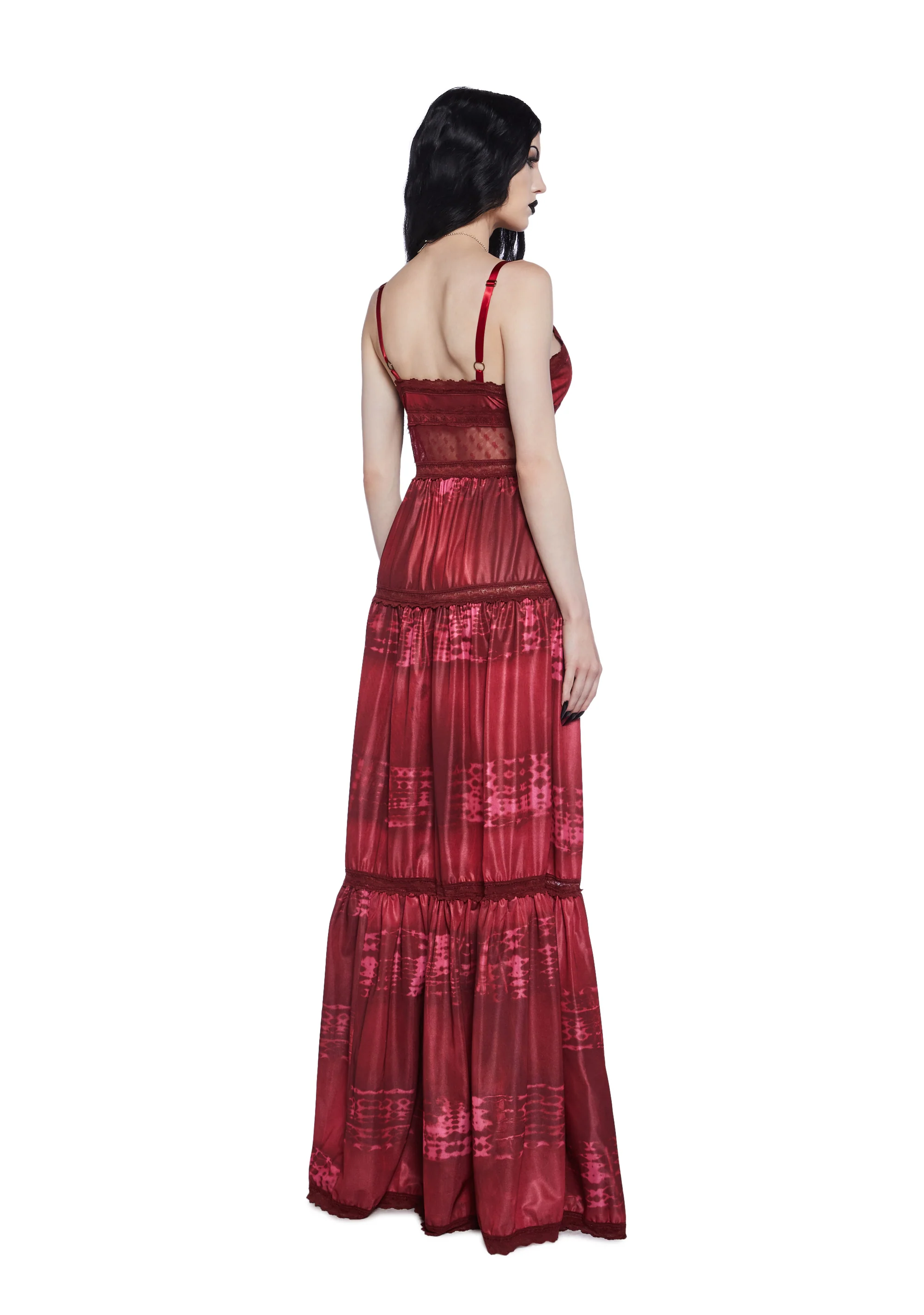 Dark Angel Maxi Slip Dress - Image 4