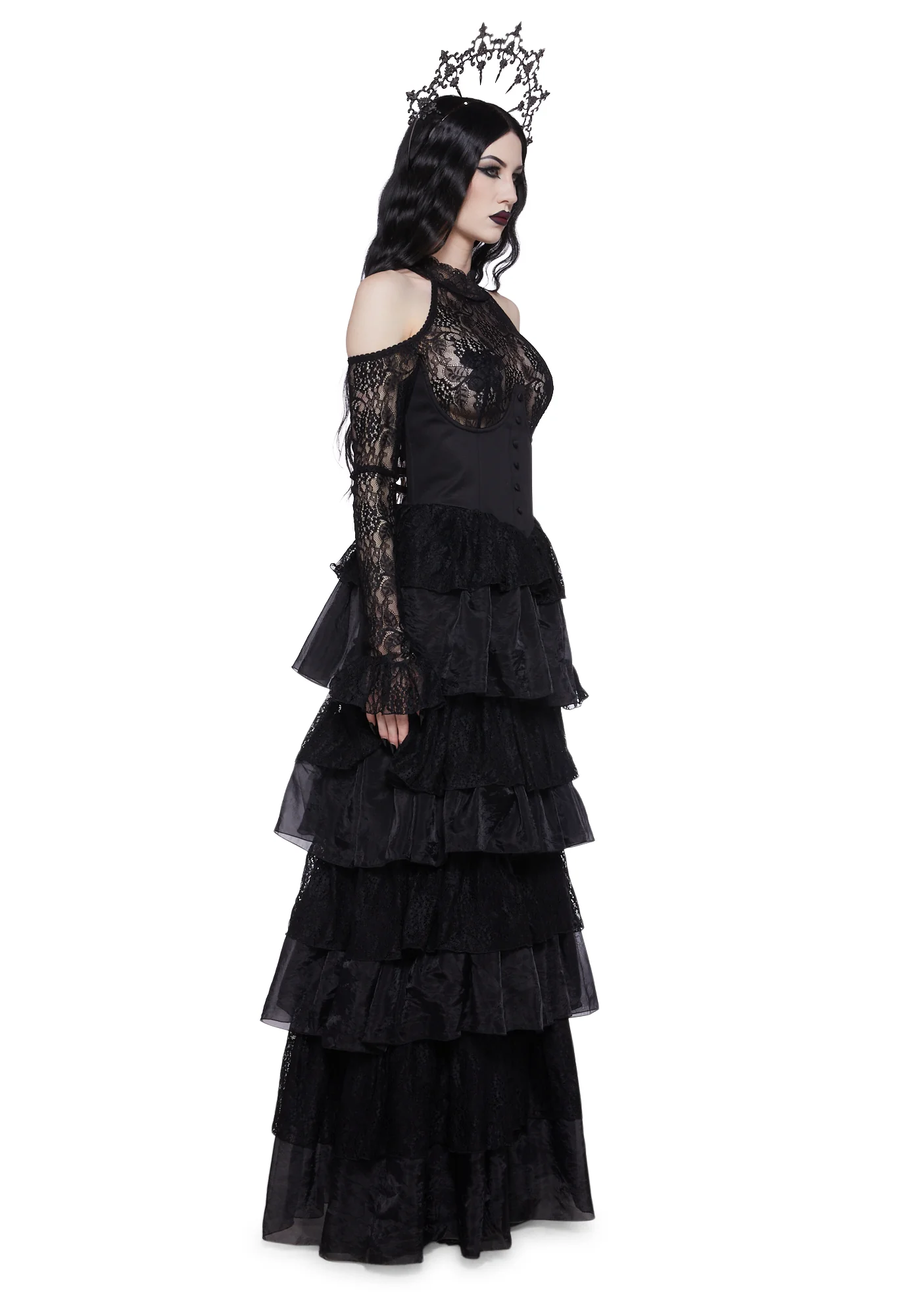 Dark Devotion Maxi Dress - Image 3