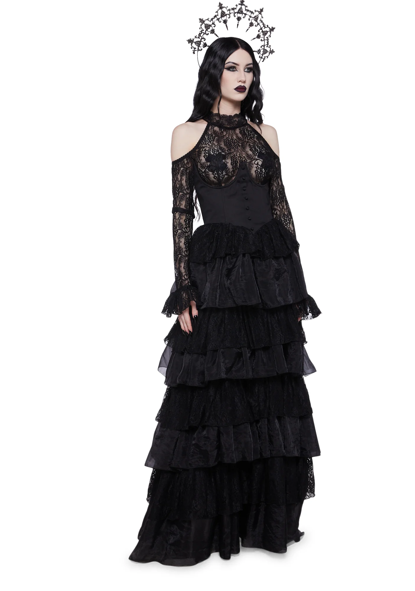 Dark Devotion Maxi Dress - Image 6